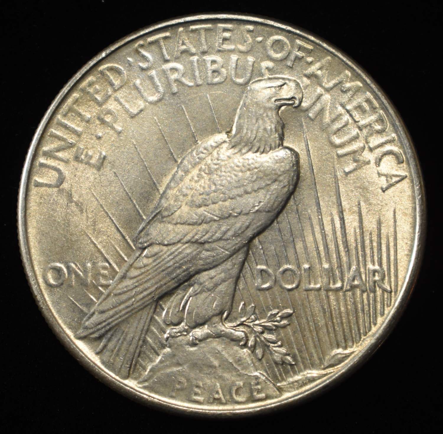 1934 PEACE DOLLAR GEM BU