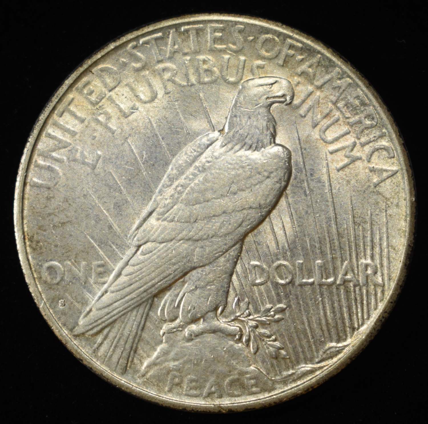 1935-S PEACE DOLLAR CH BU