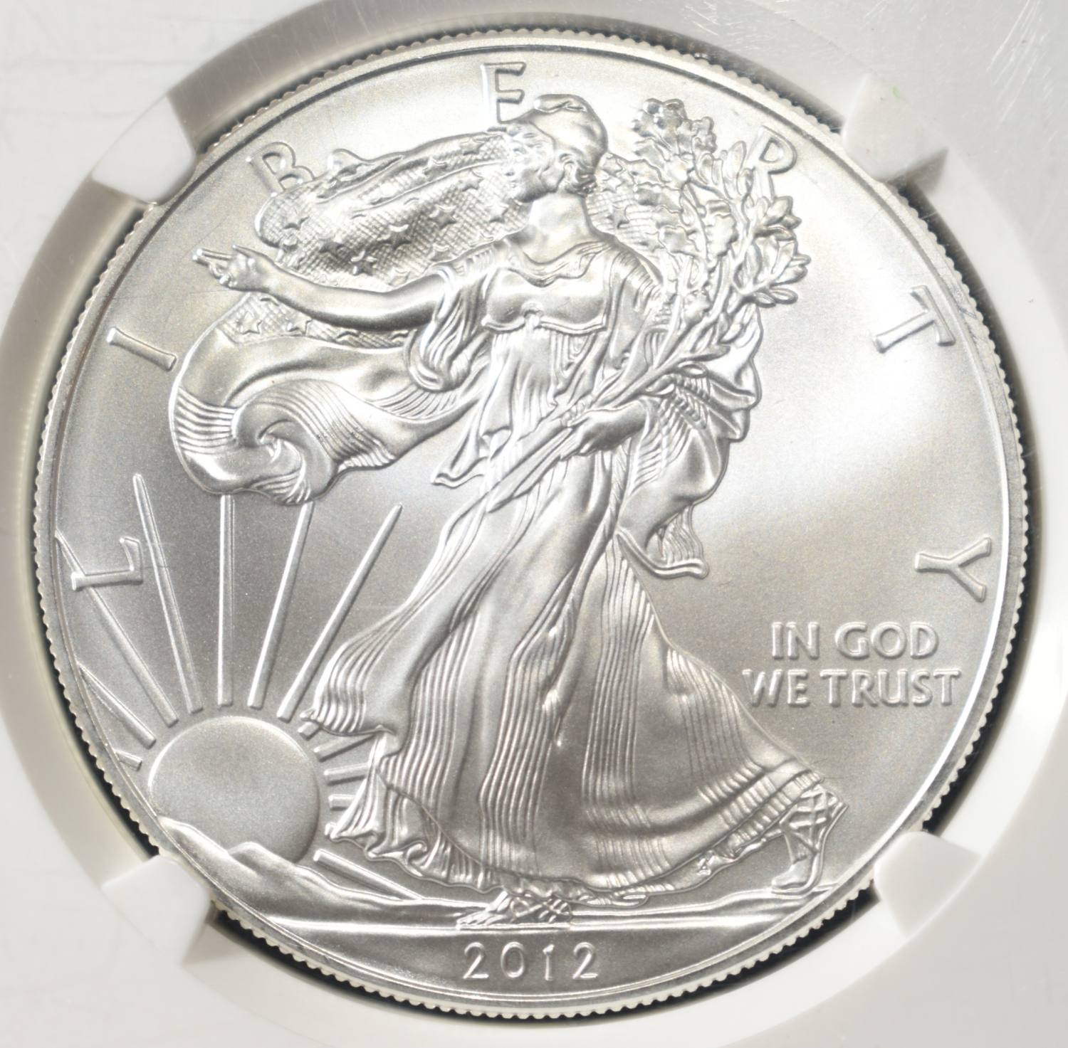 2012(S) AMERICAN SILVER EAGLE NGC MS69