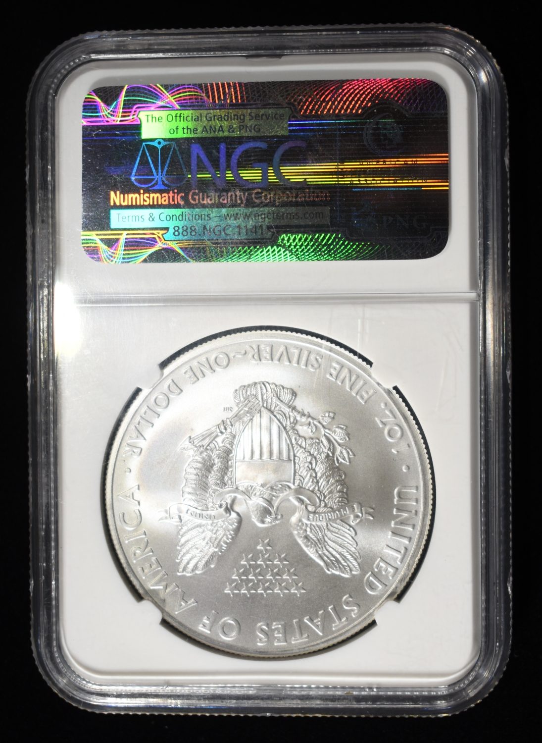 2012(S) AMERICAN SILVER EAGLE NGC MS69