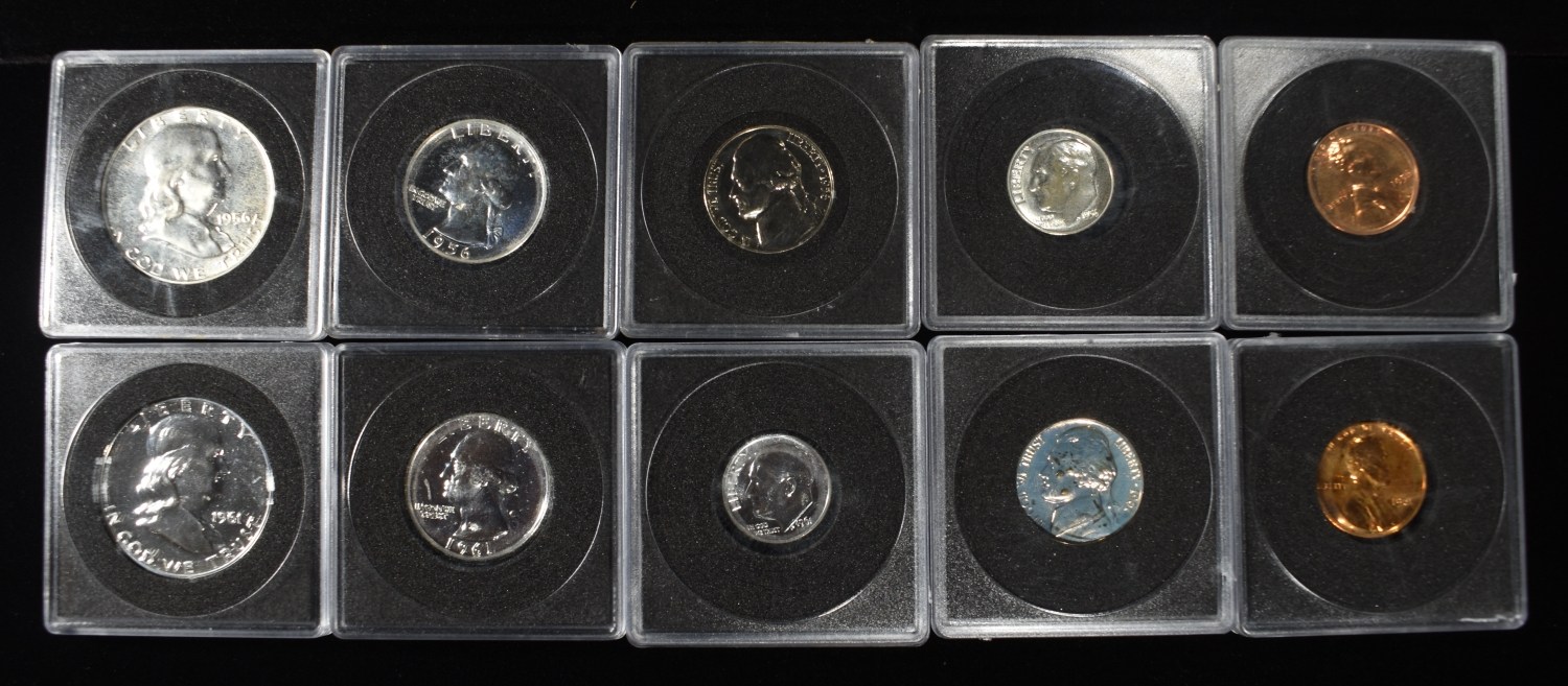1956 & 1964 PROOF DATE SETS