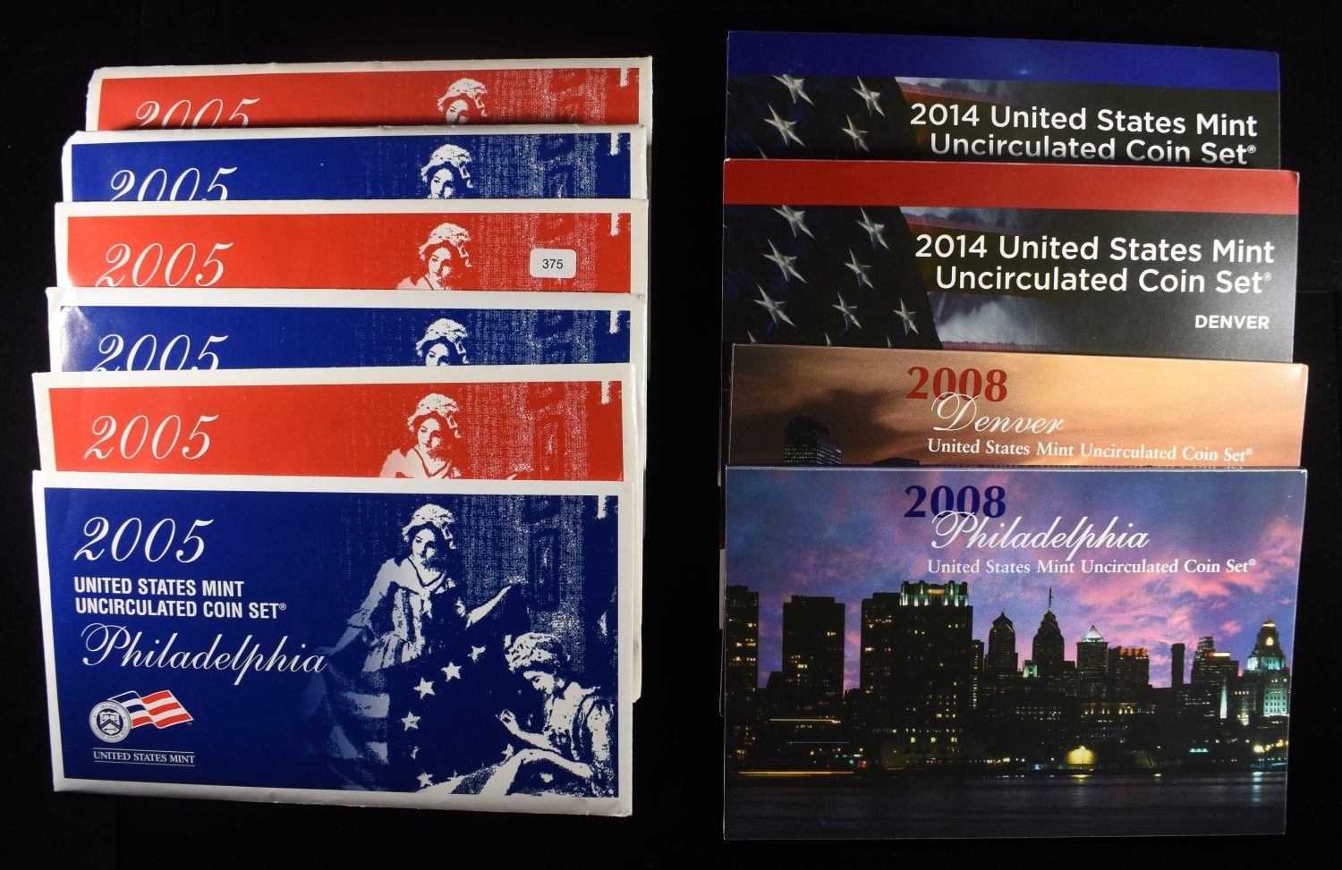 2008, 2014 & (3) 2005 MINT SETS