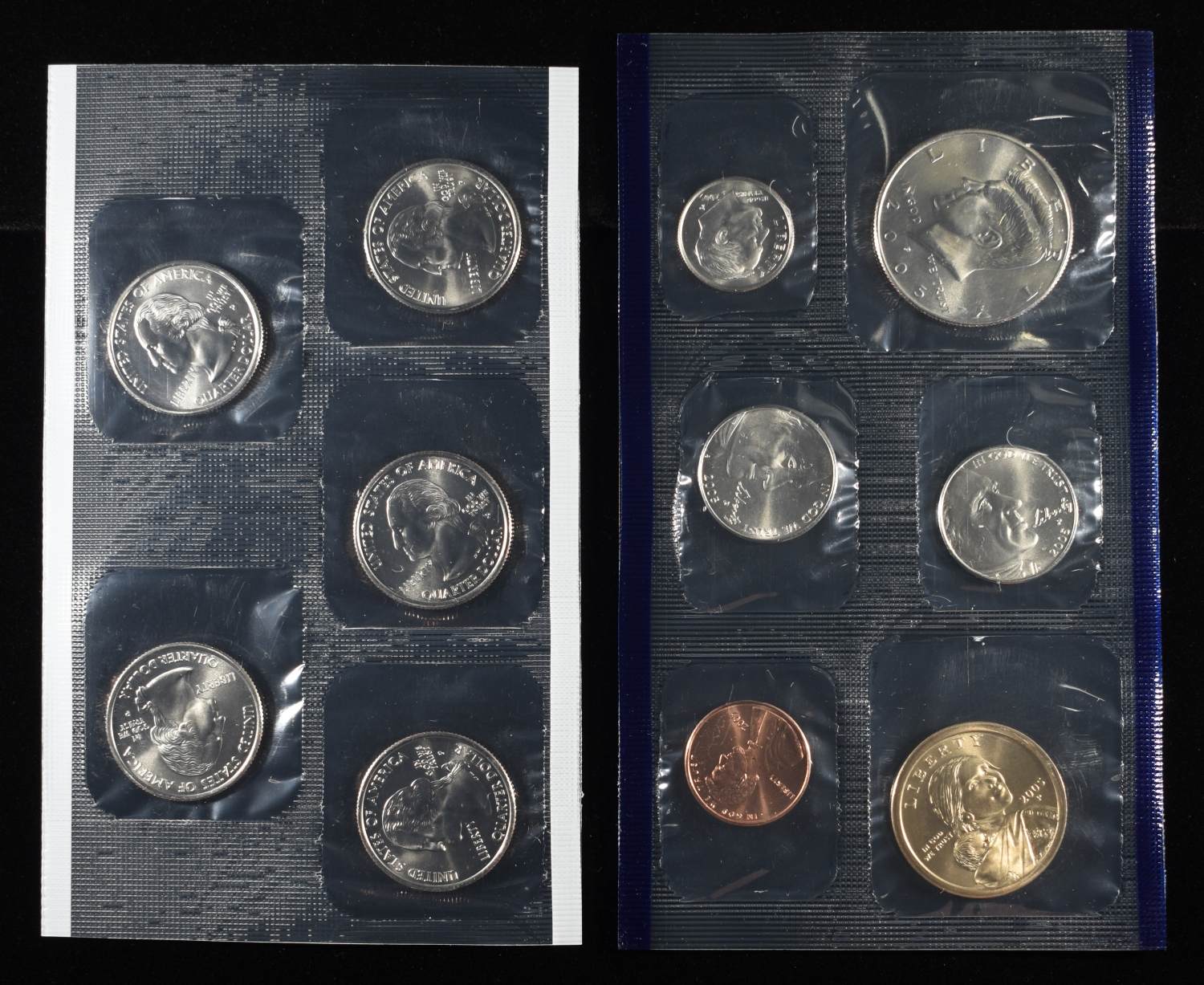 2008, 2014 & (3) 2005 MINT SETS