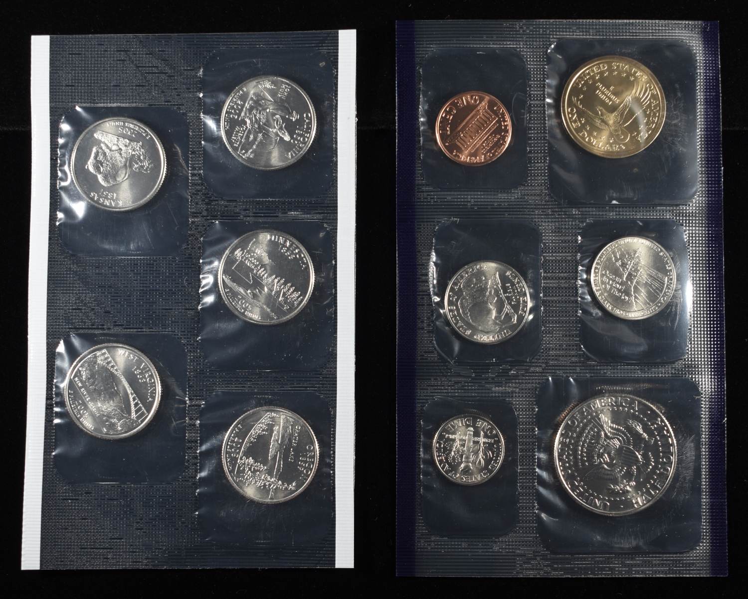 2008, 2014 & (3) 2005 MINT SETS