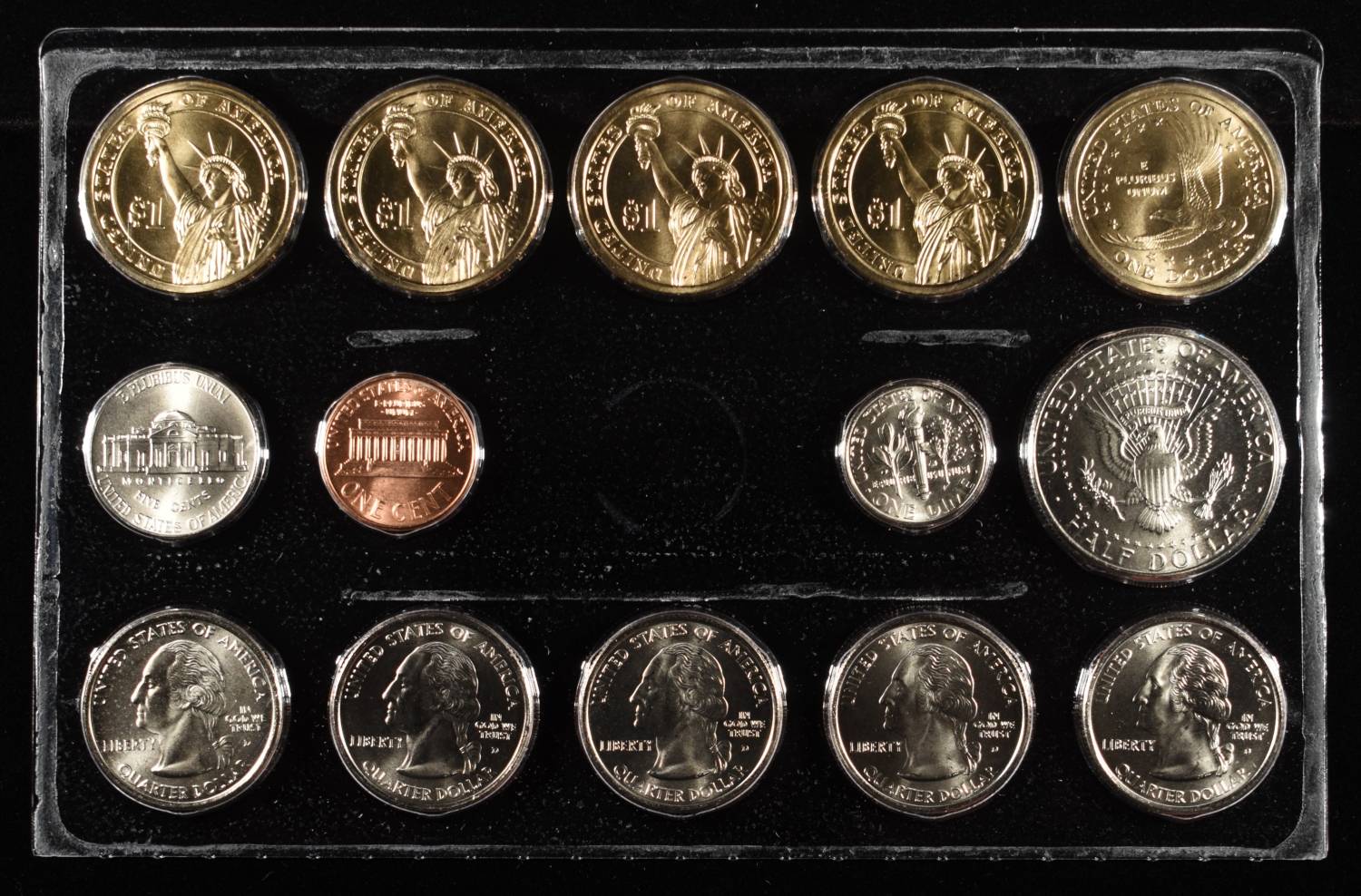 2008, 2014 & (3) 2005 MINT SETS