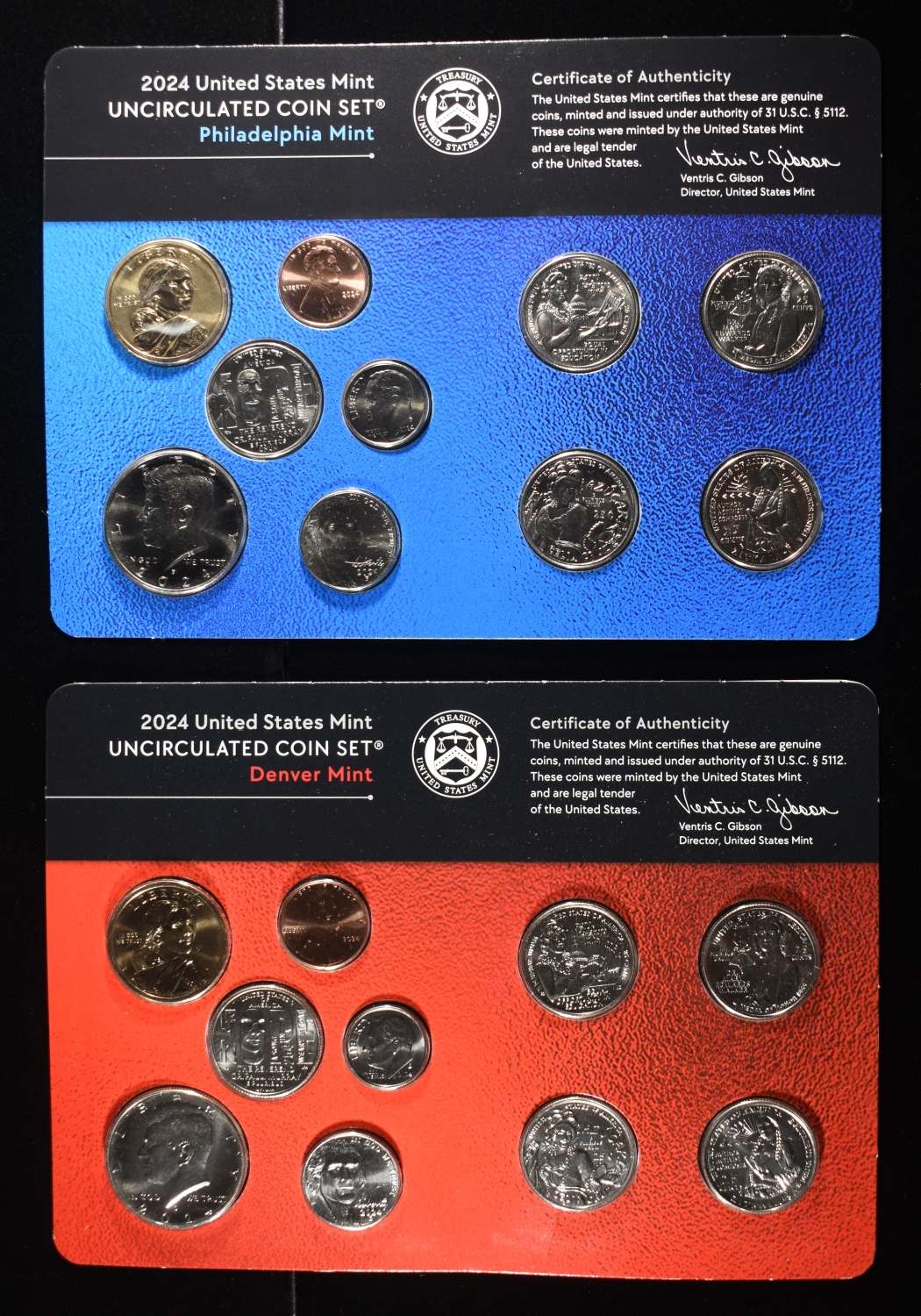 2021 & 2024 MINT SET