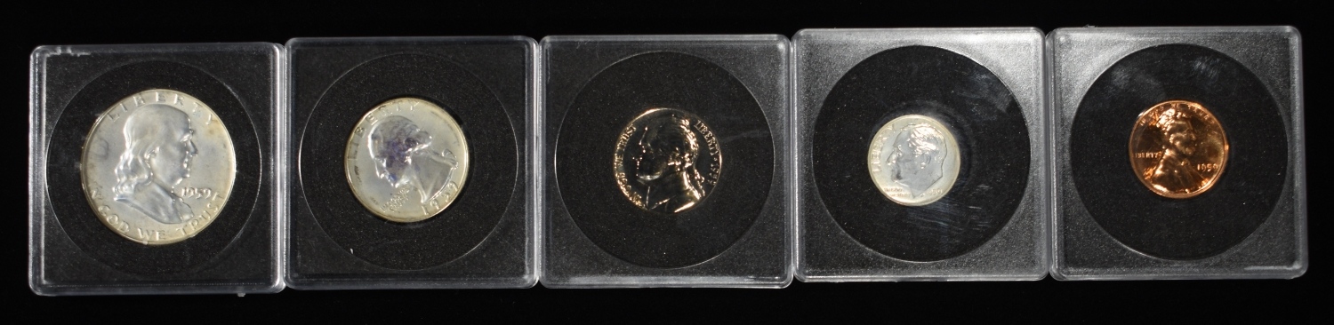 1959, 1978, 1991 & 1996 PROOF SET