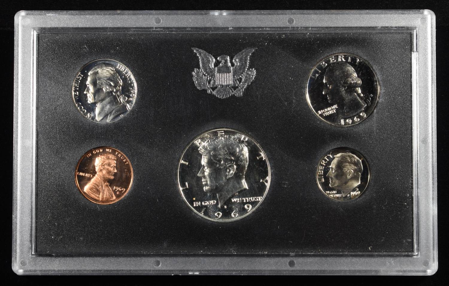 (5) 1969 PROOF SETS
