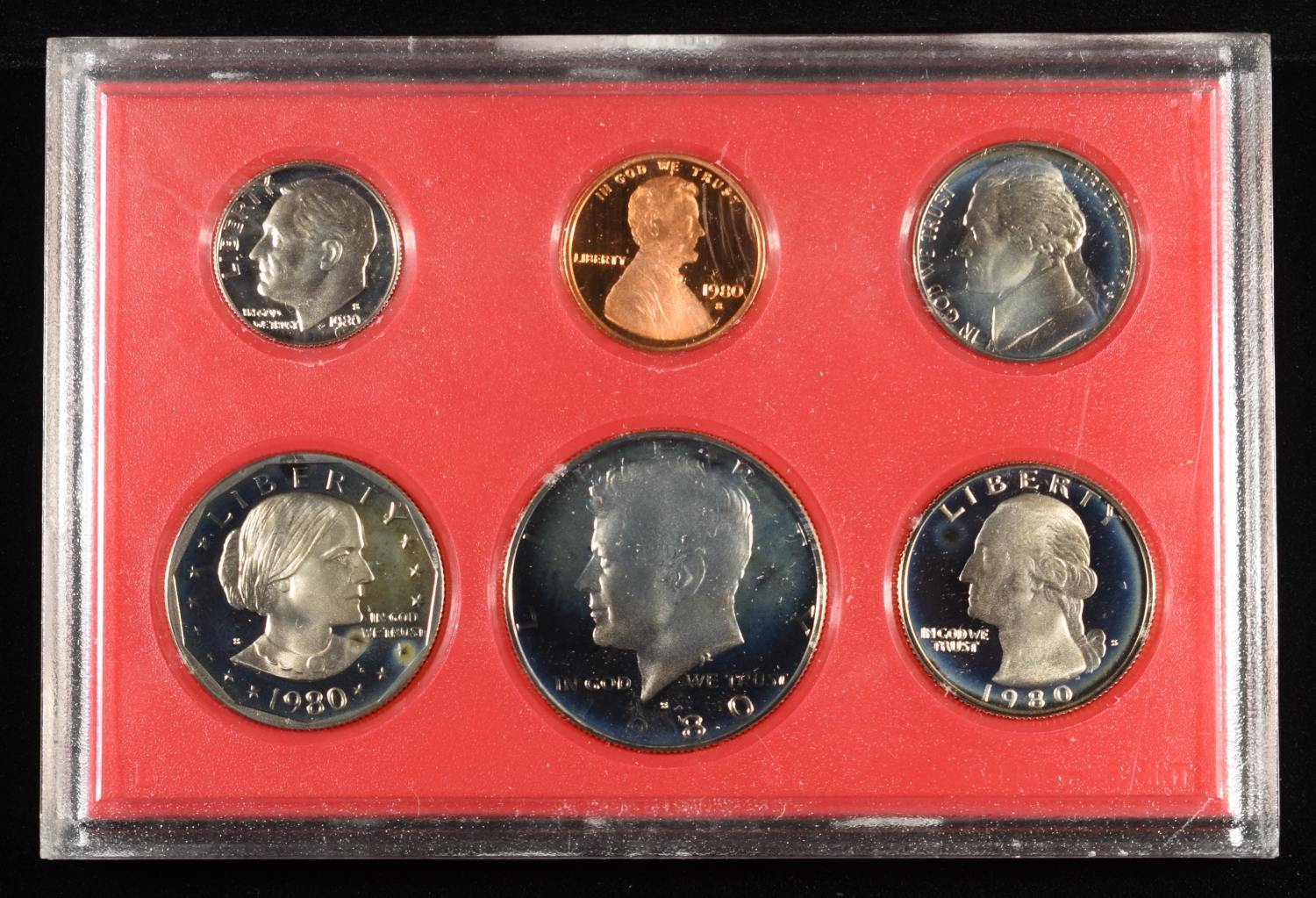 1980-89 PROOF SETS
