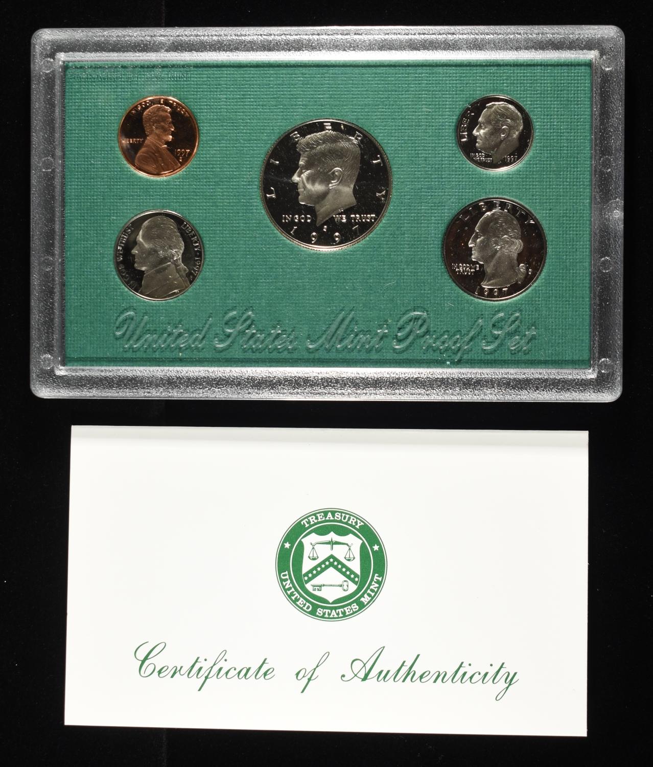 1990-97 PROOF SETS