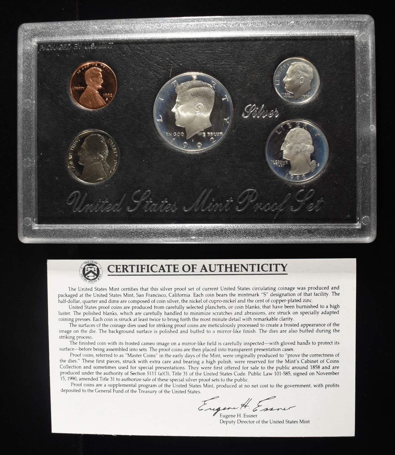 1992 SILVER PROOF SET