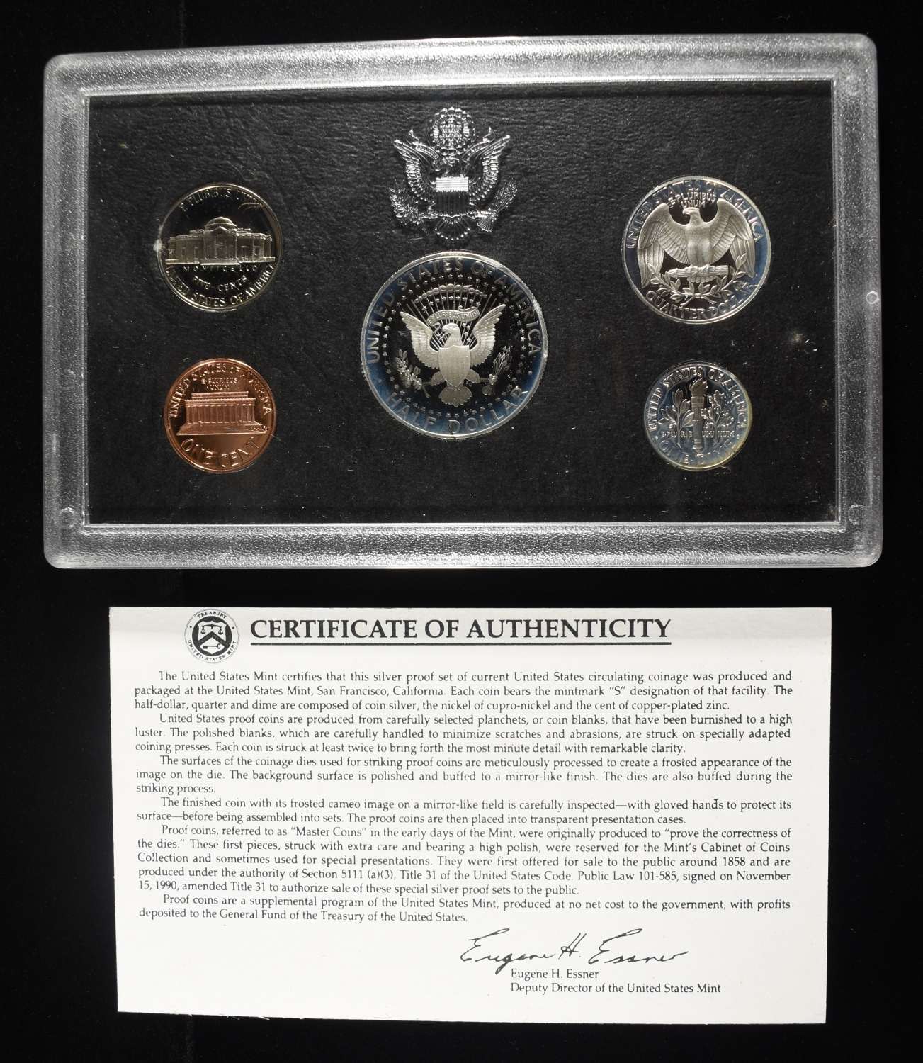 1992 SILVER PROOF SET