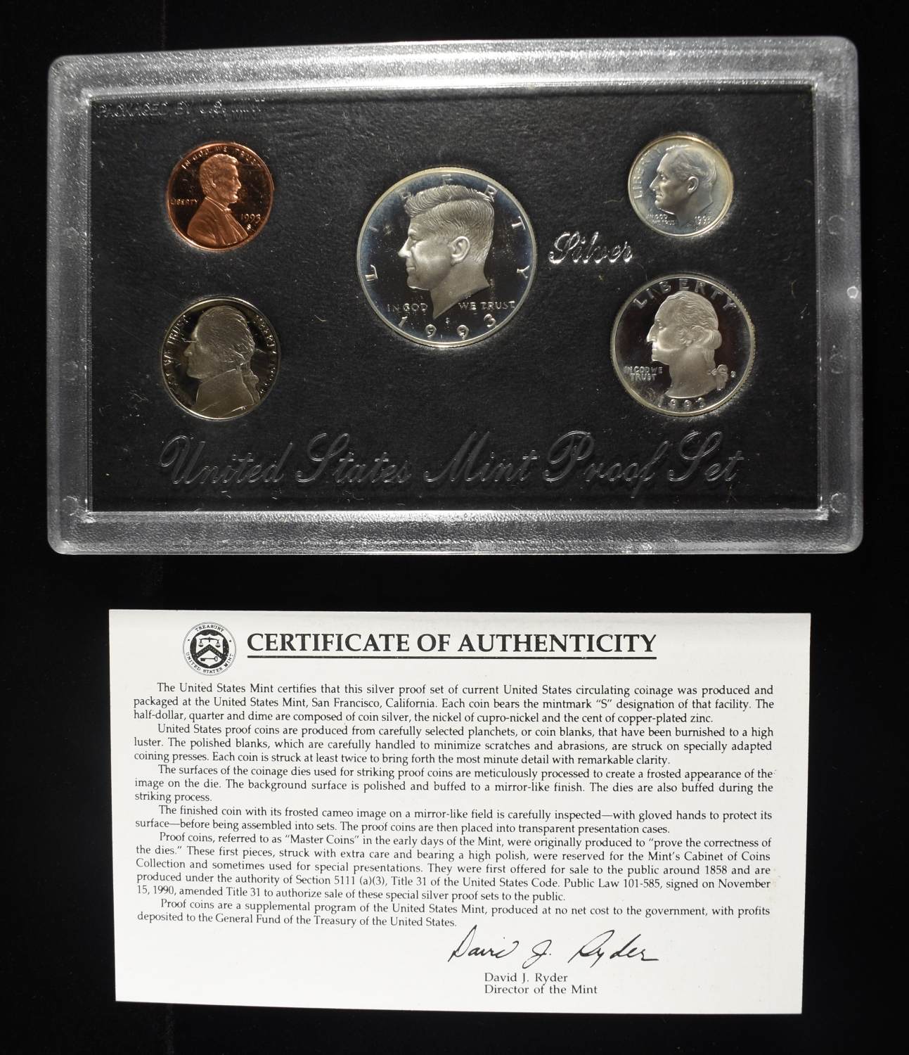 1993 SILVER PROOF SET