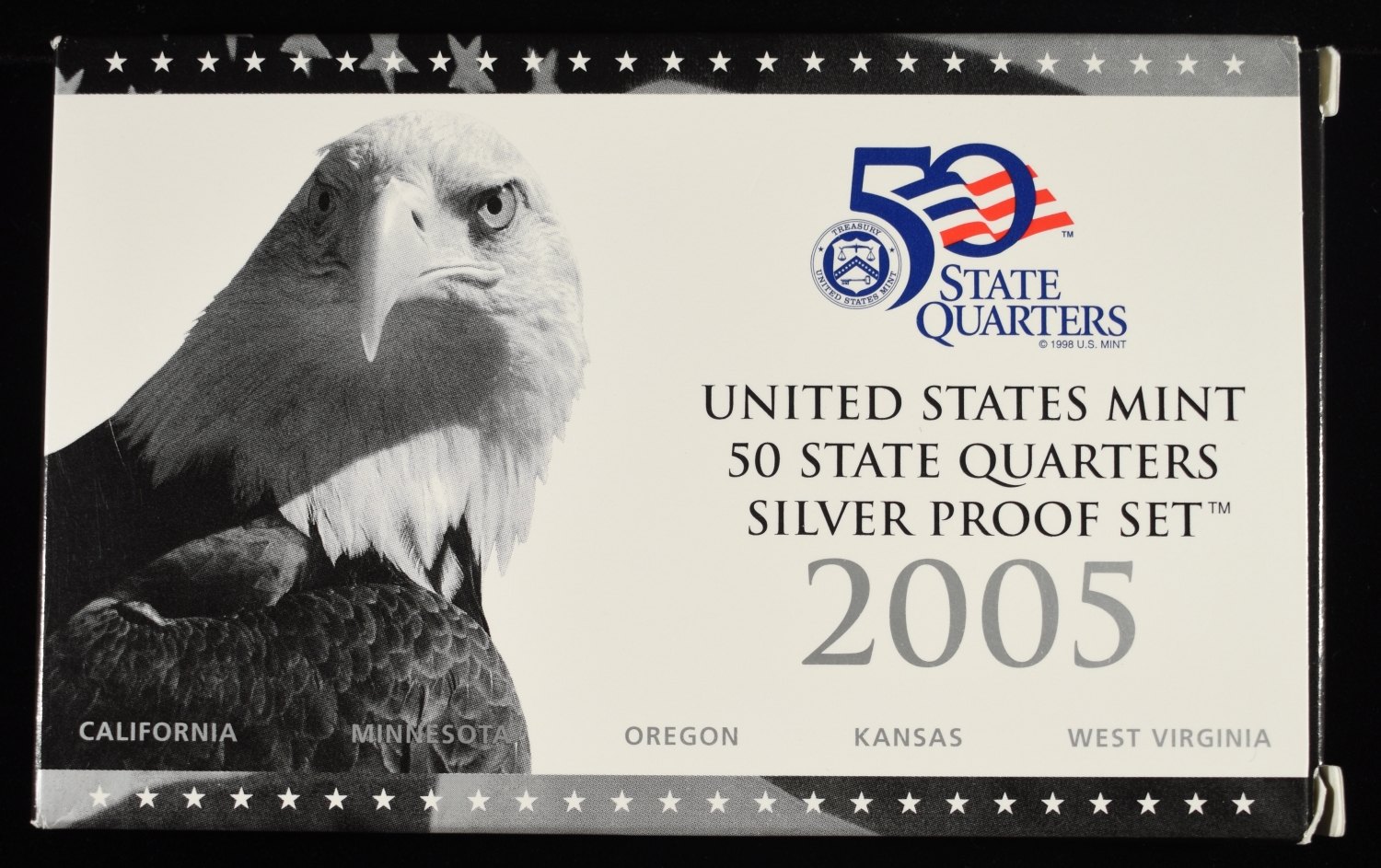 2005 QUARTER SILVER PROOF SET