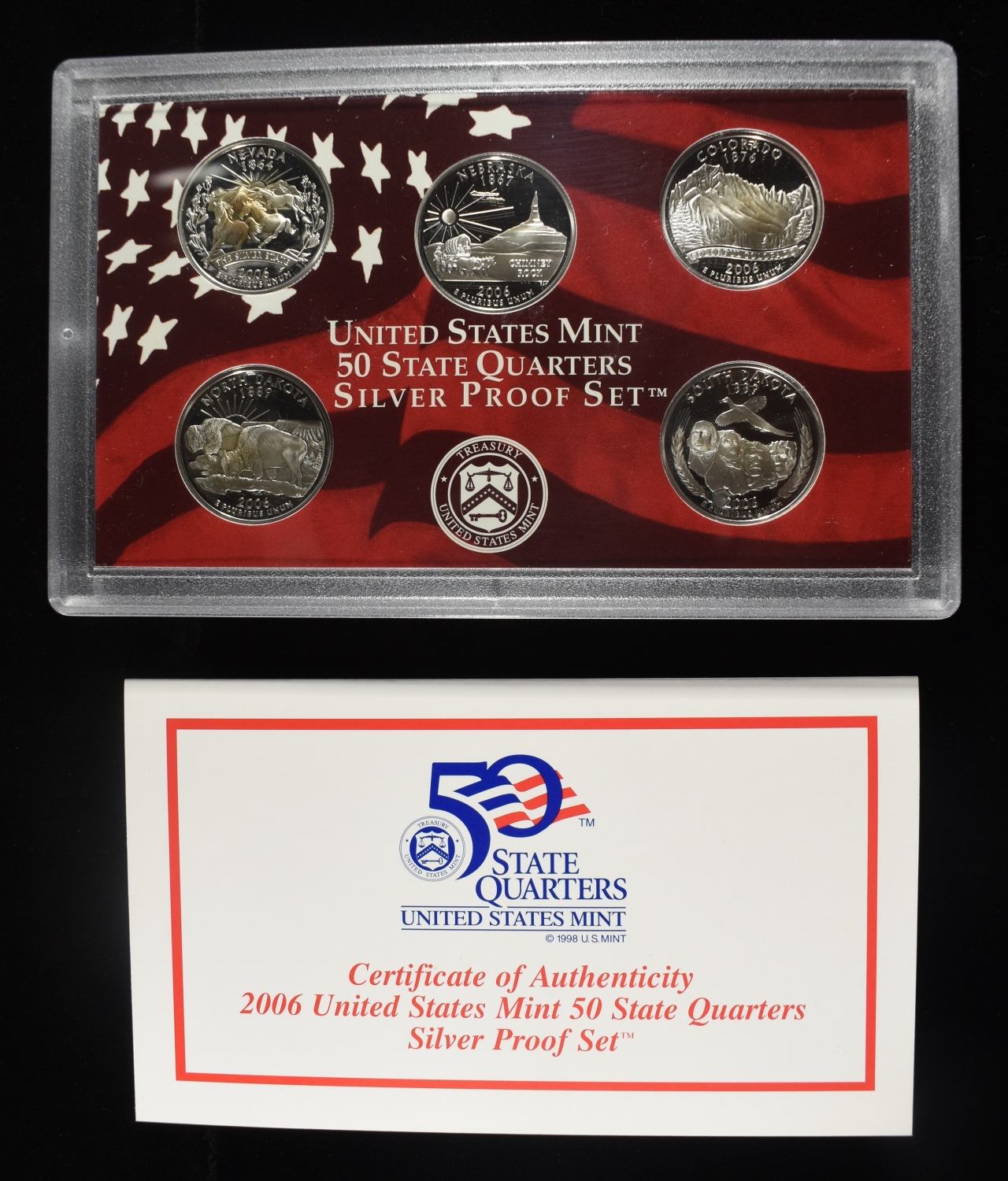 2006 QUARTER SILVER PROOF SET