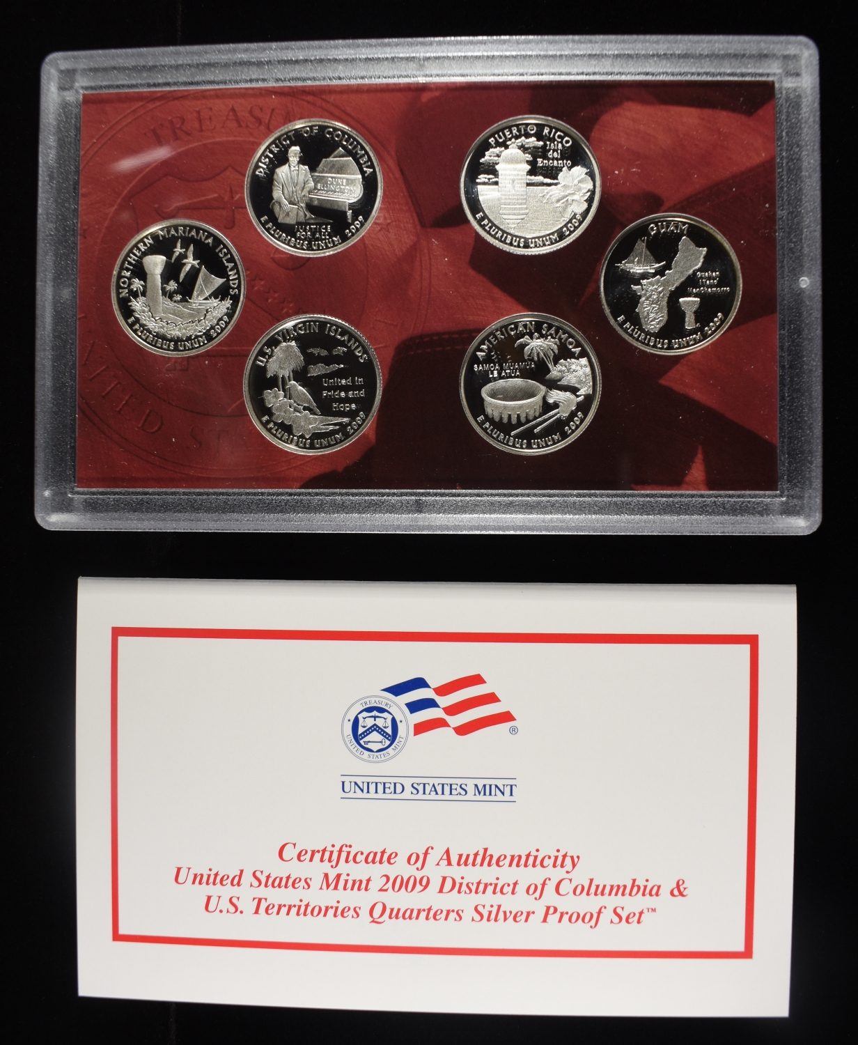 2009 QUARTER SILVER PROOF SET