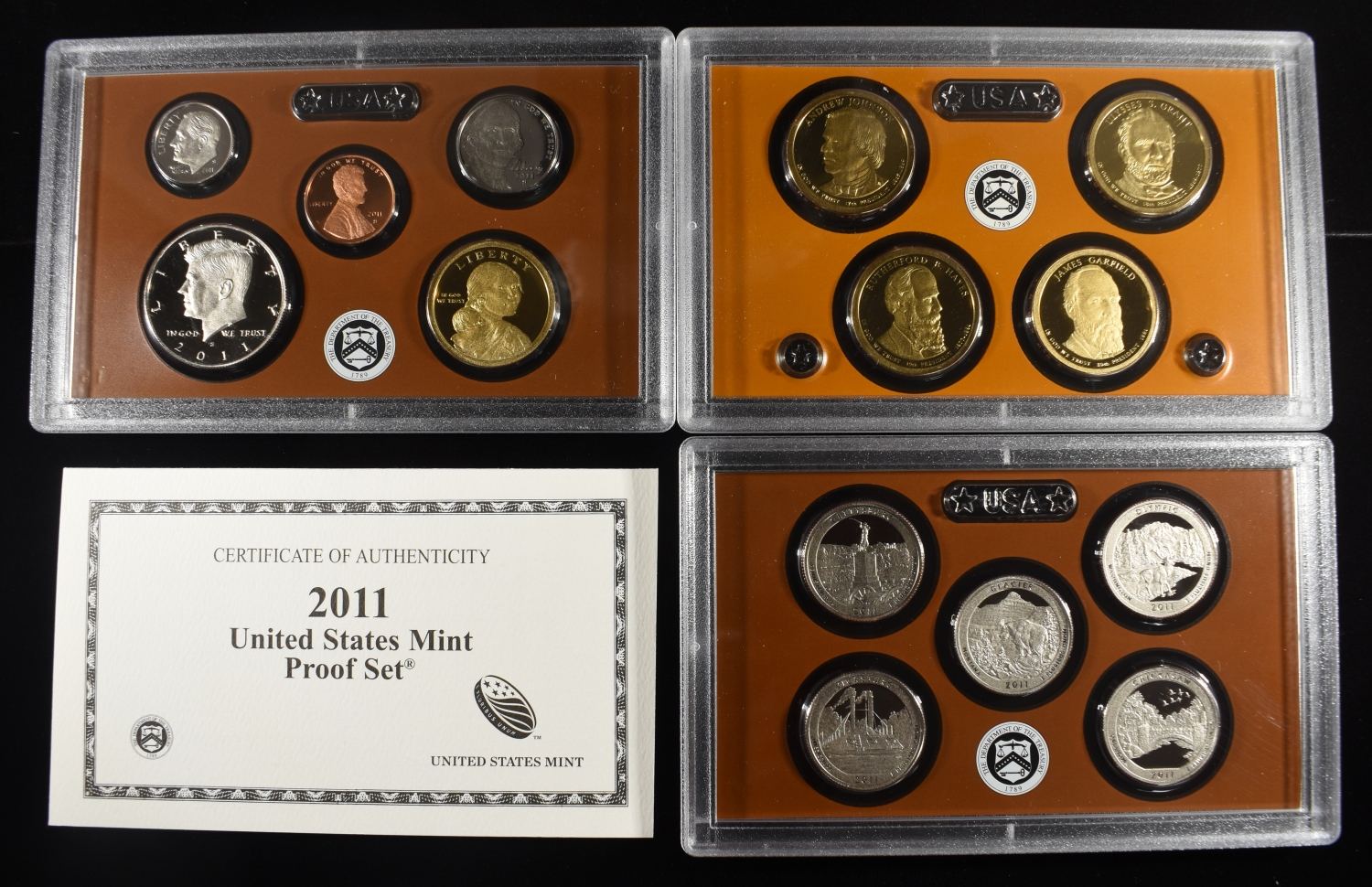 2011 & 2013 PROOF SETS