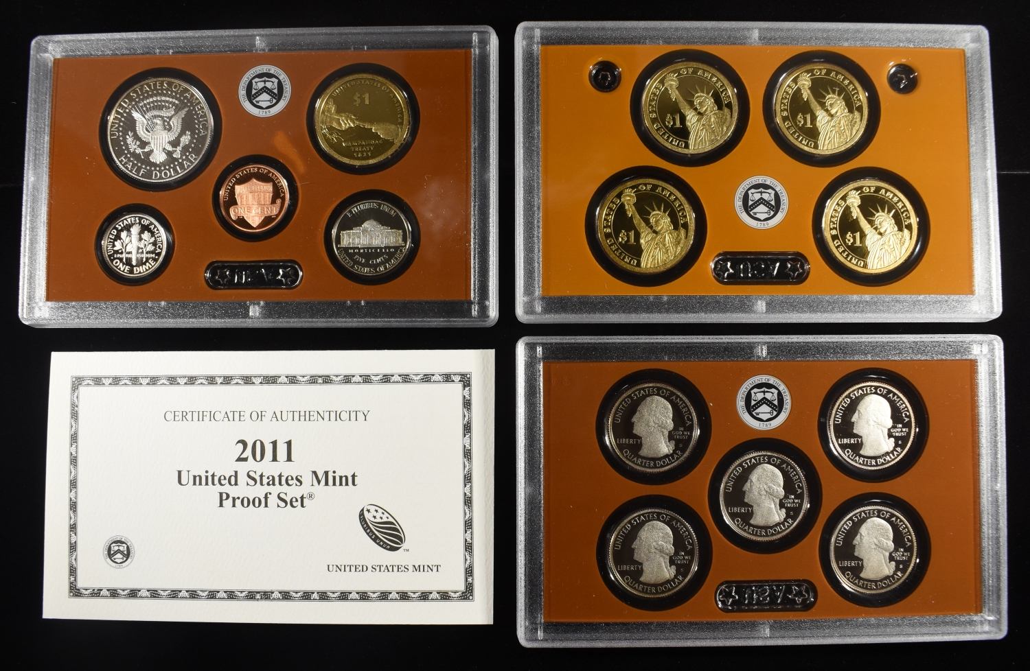 2011 & 2013 PROOF SETS