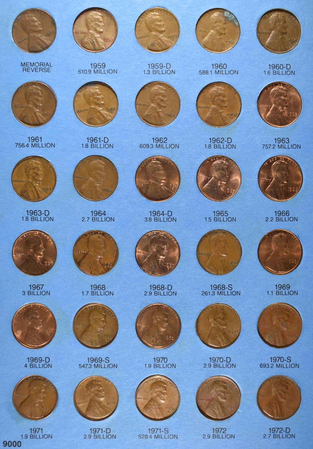 (5) LINCOLN CENT WHITMAN ALBUMS