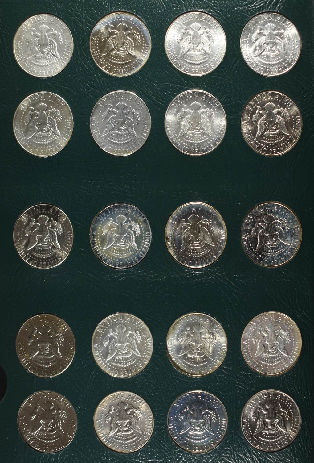 1964-2001 KENNEDY ALBUM INCLUDES SILVER PROOF
