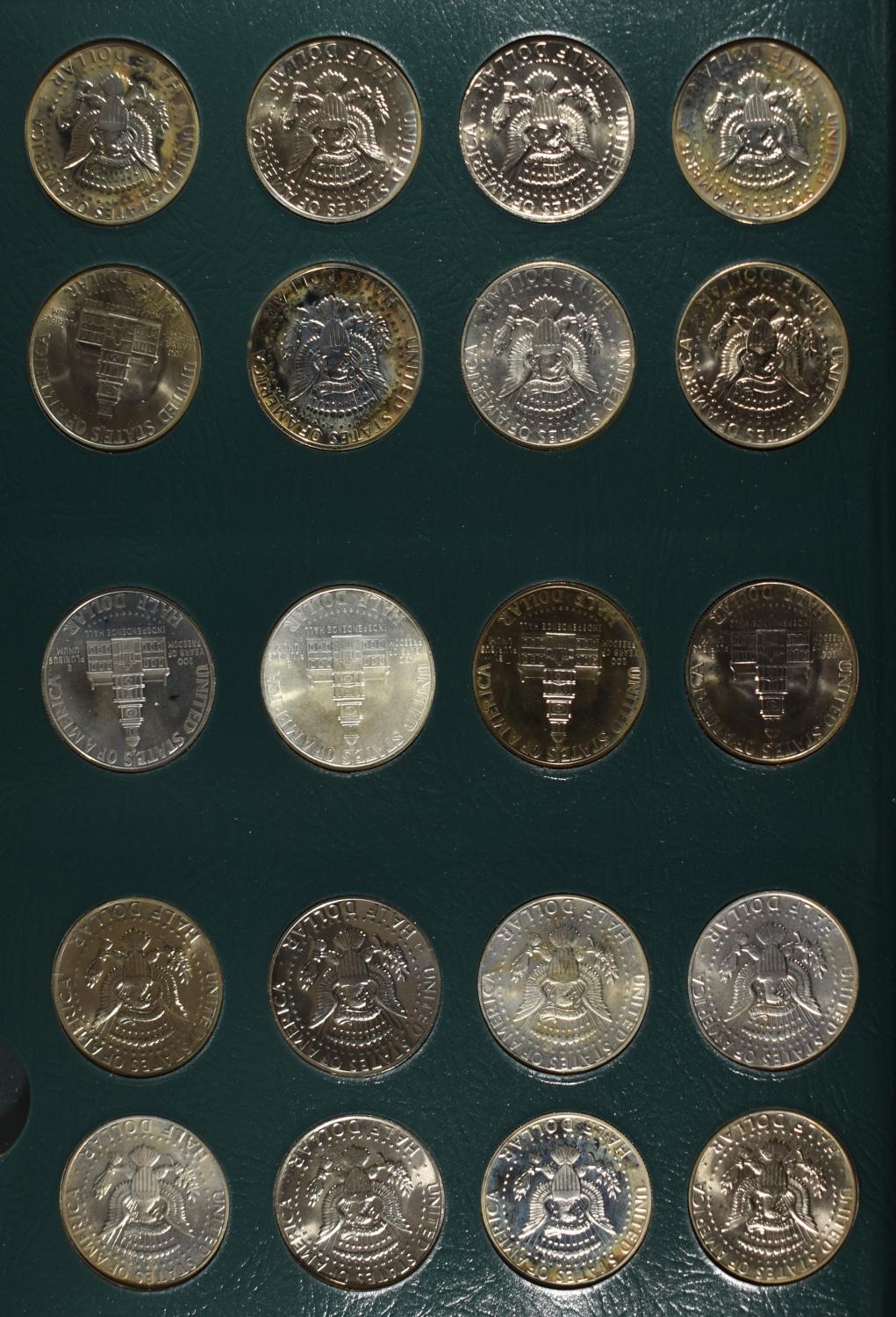 1964-2001 KENNEDY ALBUM INCLUDES SILVER PROOF