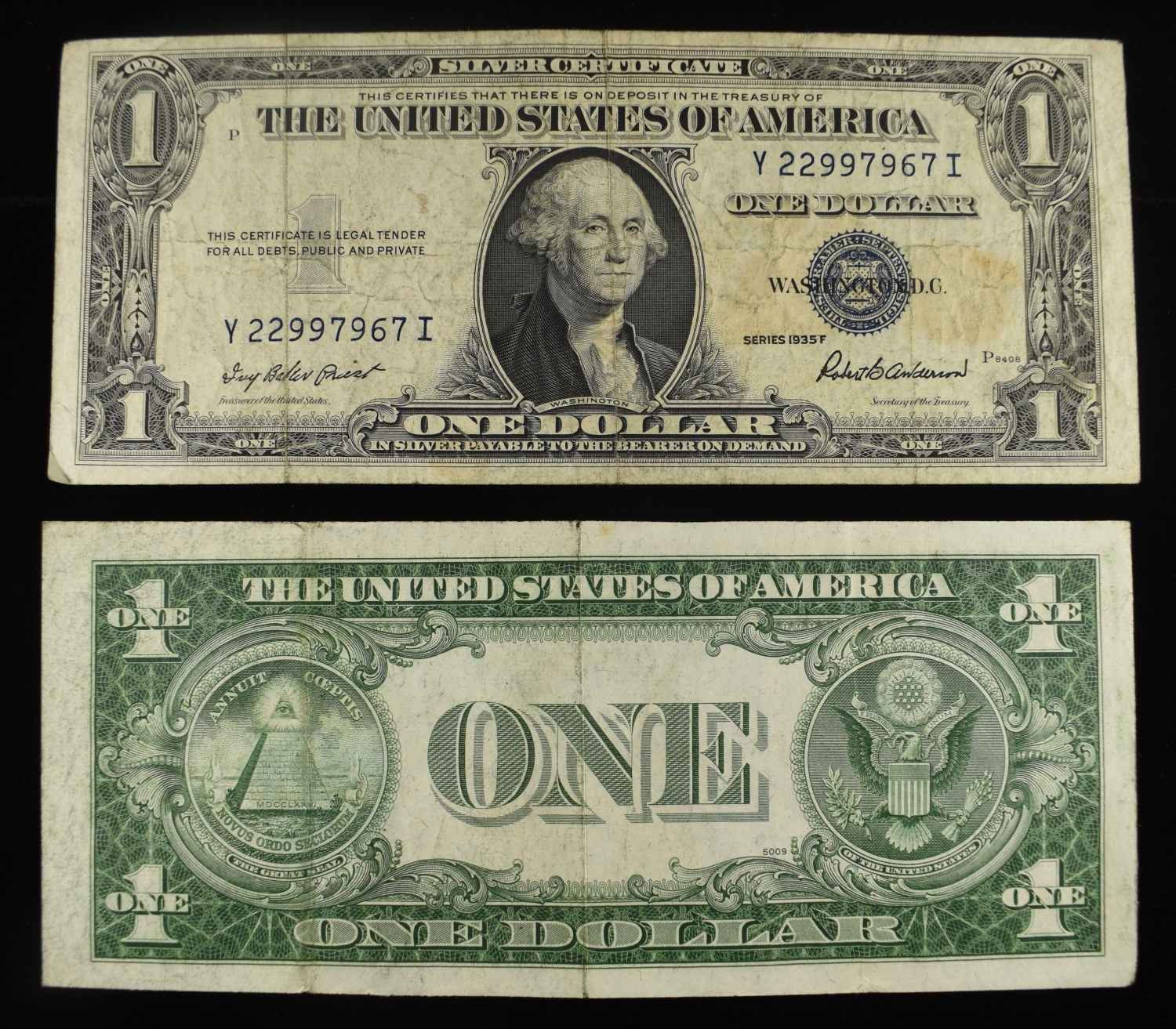 (30) $1 SILVER CERT NOTES