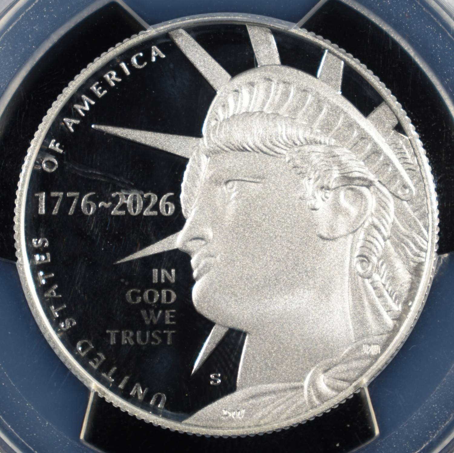 2026-S ENDURING LIBERTY 50C PCGS PR-70 DCAM SILVER