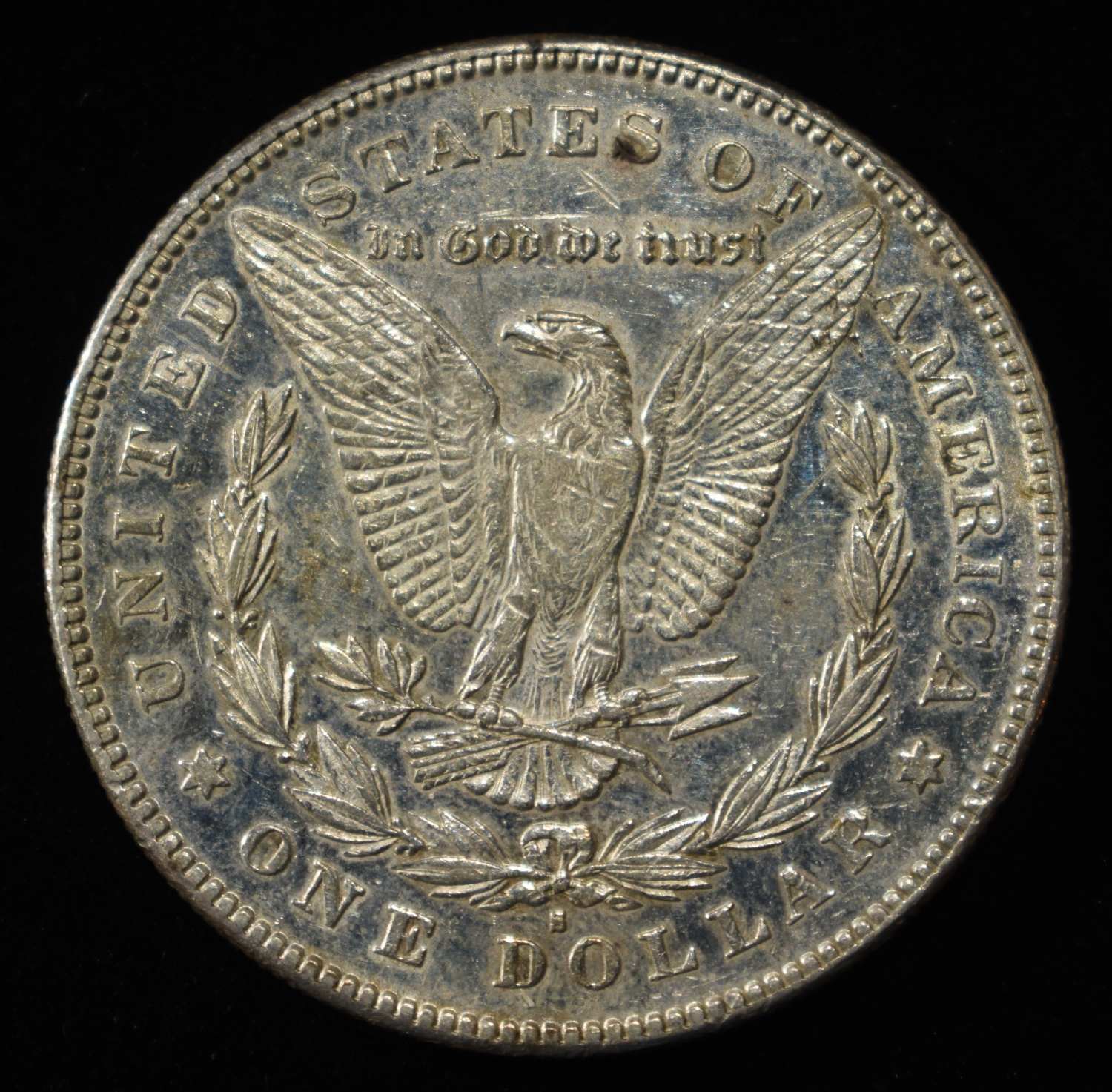 1879-S REV 78 MORGAN DOLLAR AU CLEANED