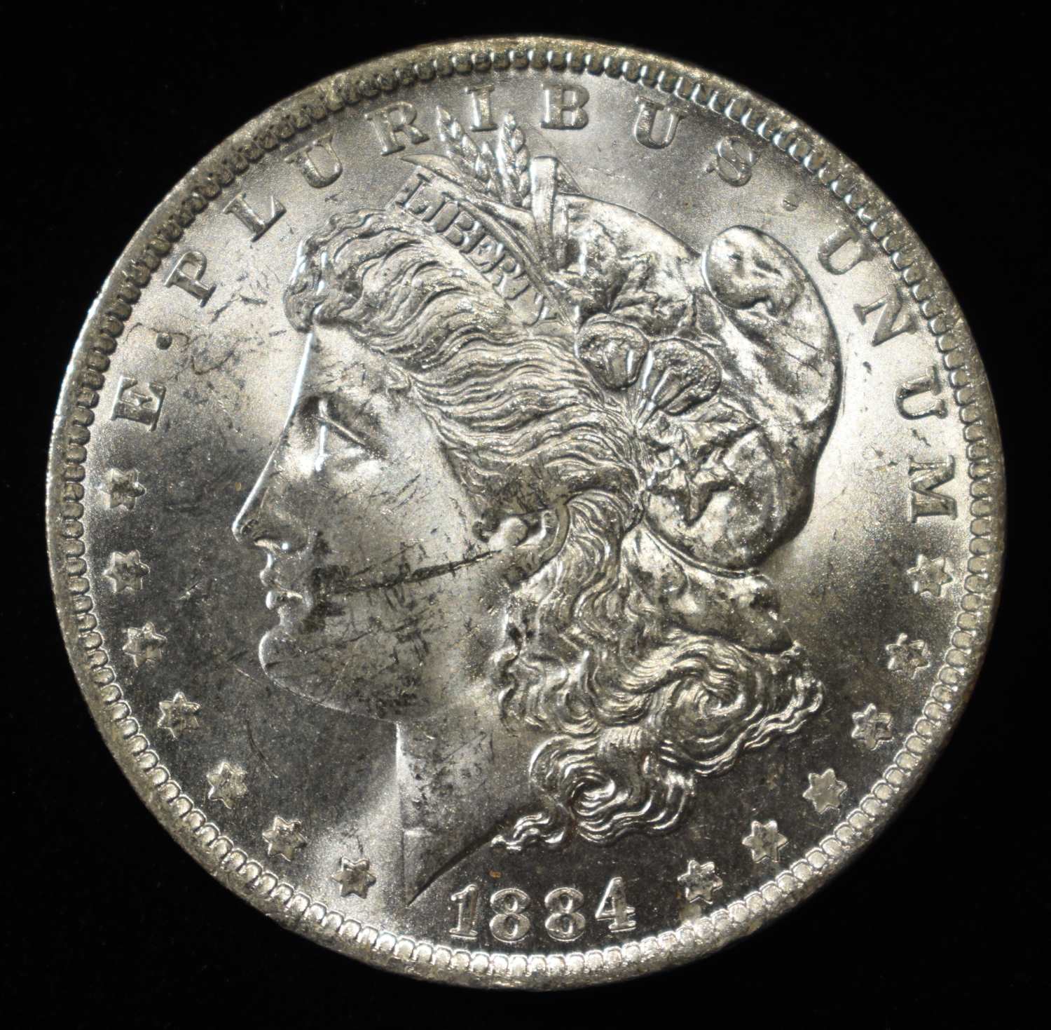 1884-O MORGAN DOLLAR BU