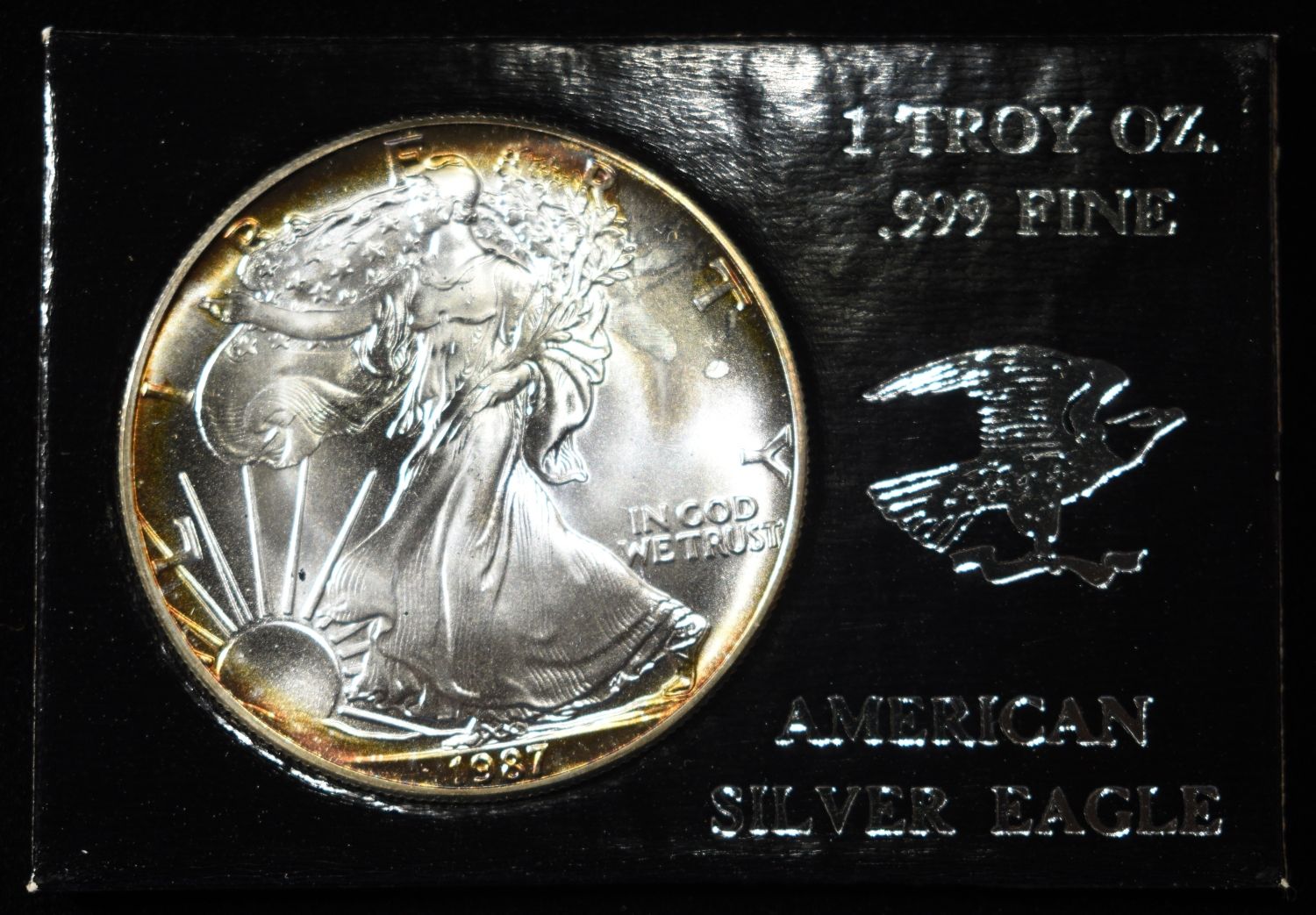 1987 AMERICAN SILVER EAGLE