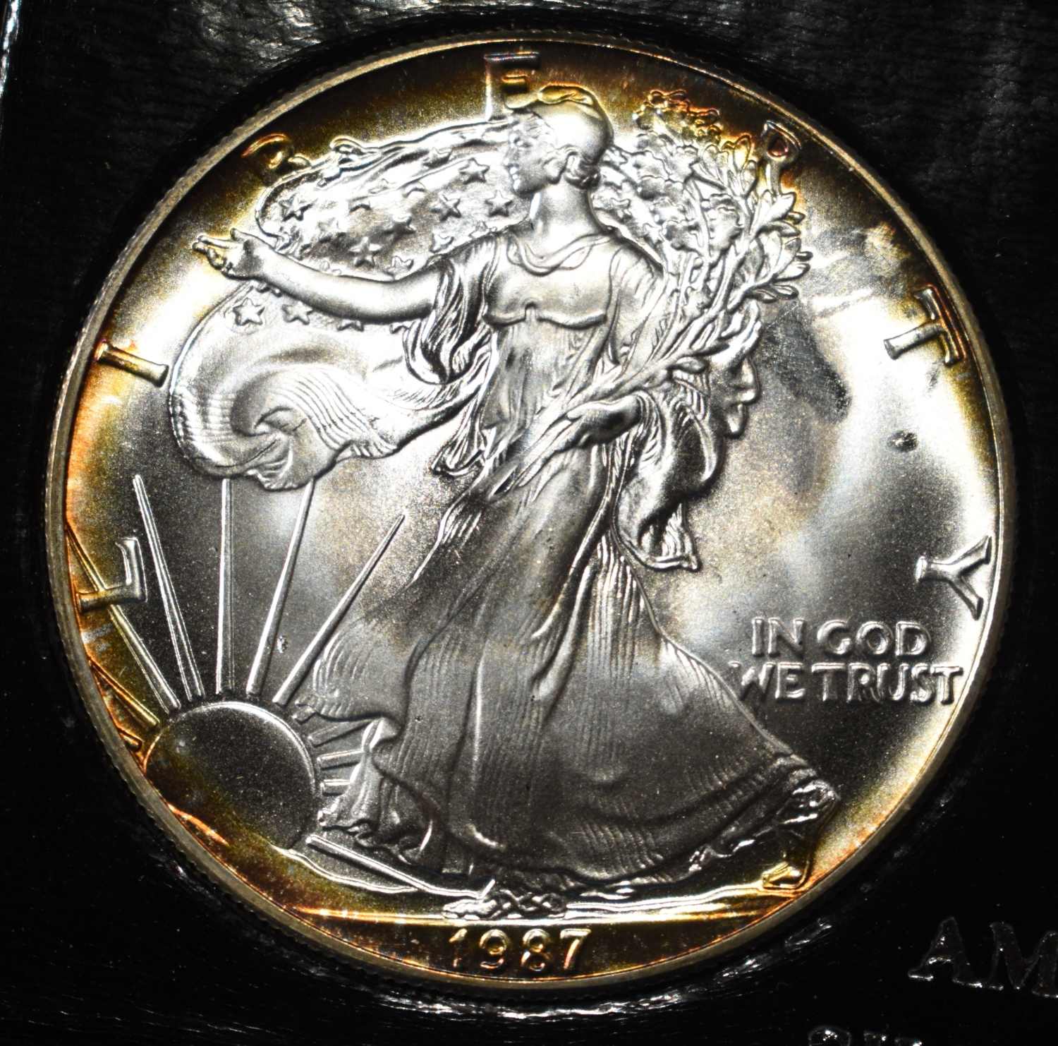1987 AMERICAN SILVER EAGLE