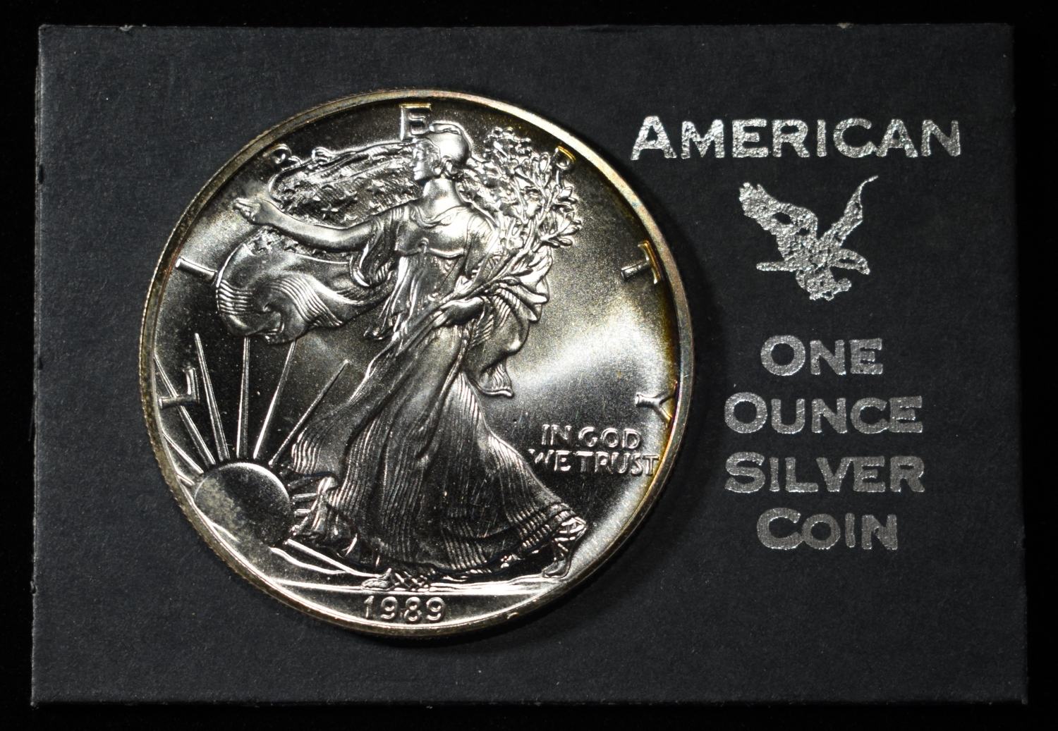1989 AMERICAN SILVER EAGLE