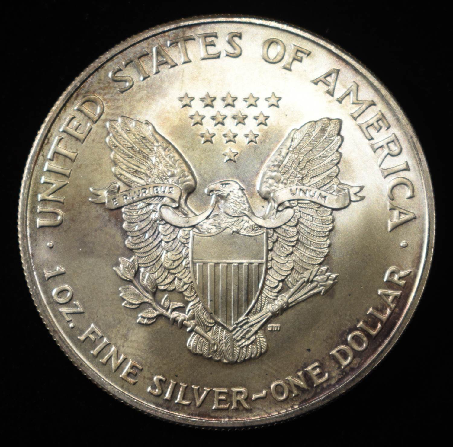 2002 AMERICAN SILVER EAGLE