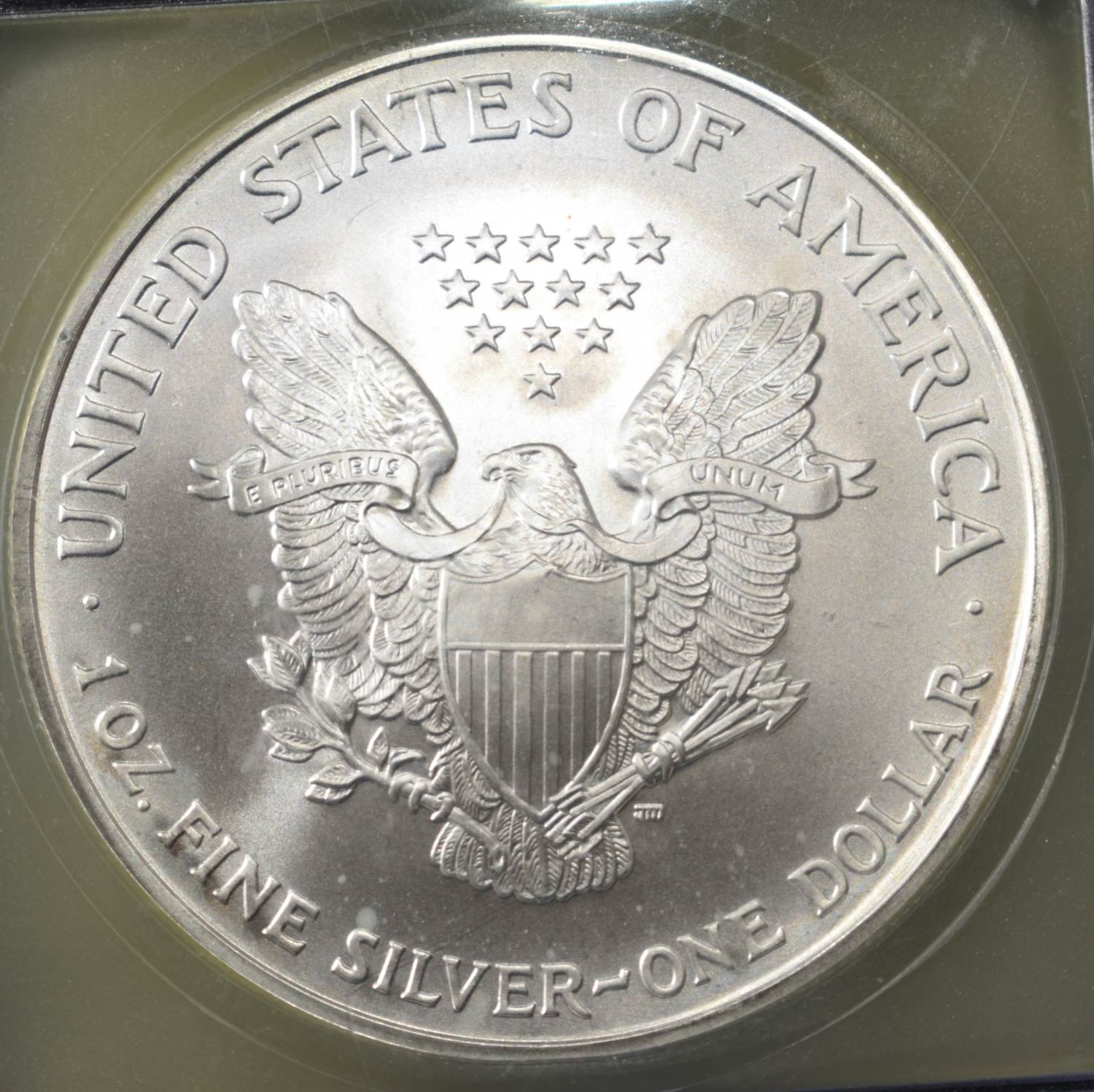 2006 AMERICAN SILVER EAGLE ICG MS69