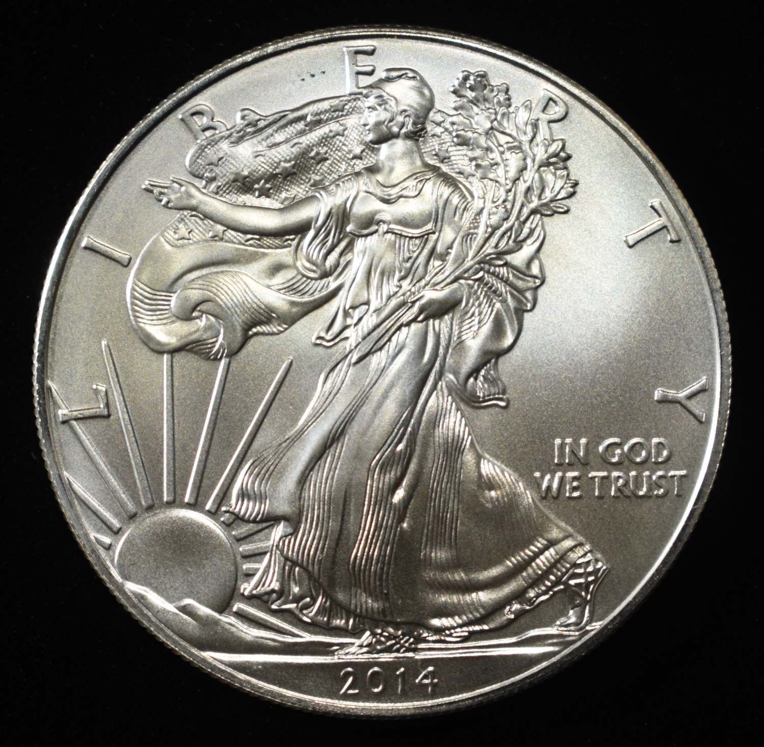 2014 AMERICAN SILVER EAGLE