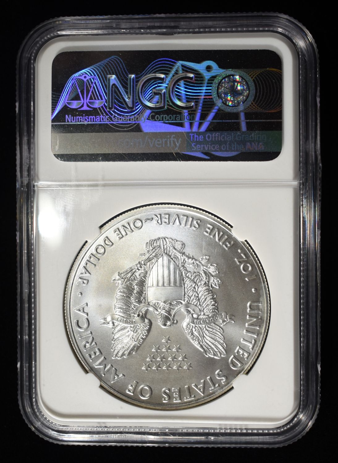 2021 AMERICAN SILVER EAGLE NGC MS70