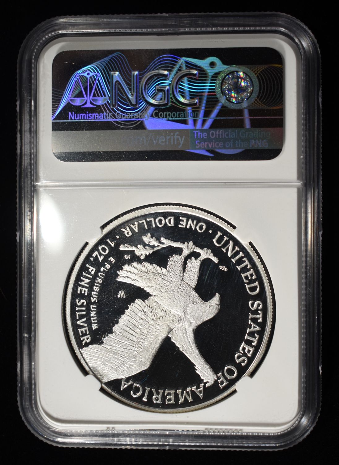 2021-W T-2 PROOF SILVER EAGLE NGC PF70 ULTRA CAMEO