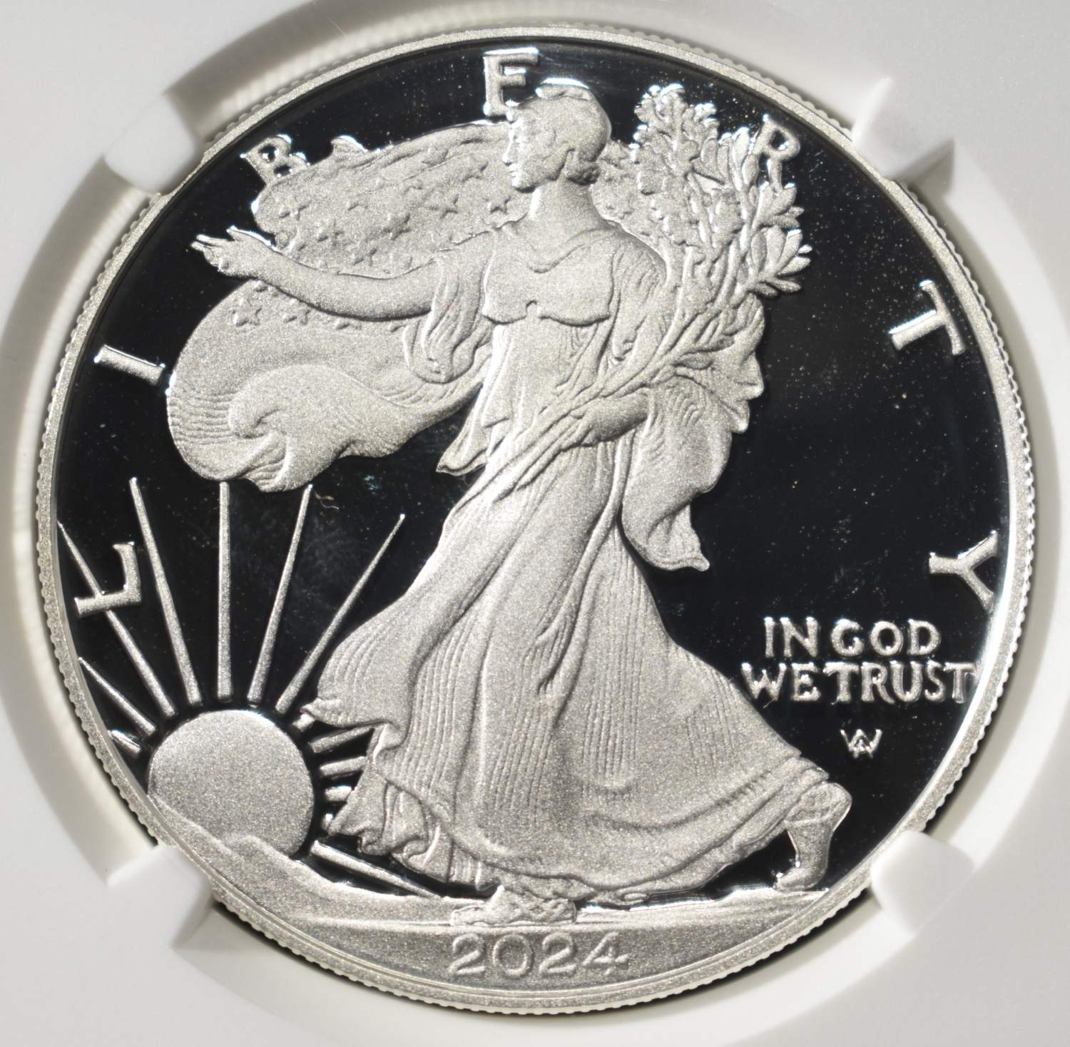 2024-W AMERICAN SILVER EAGLE NGC PF70 ULTRA CAMEO
