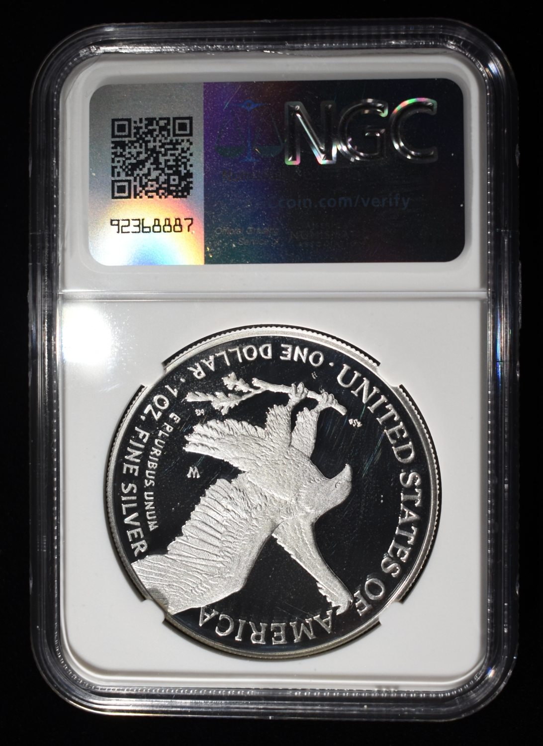 2024-W AMERICAN SILVER EAGLE NGC PF70 ULTRA CAMEO