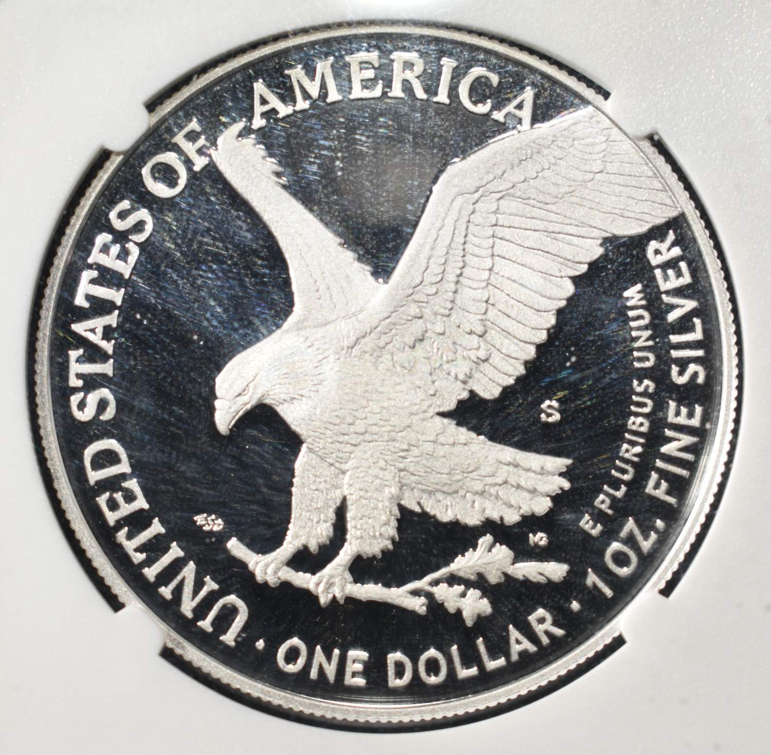 2025-S AMERICAN SILVER EAGLE PF 70 ULTRA CAMEO NGC