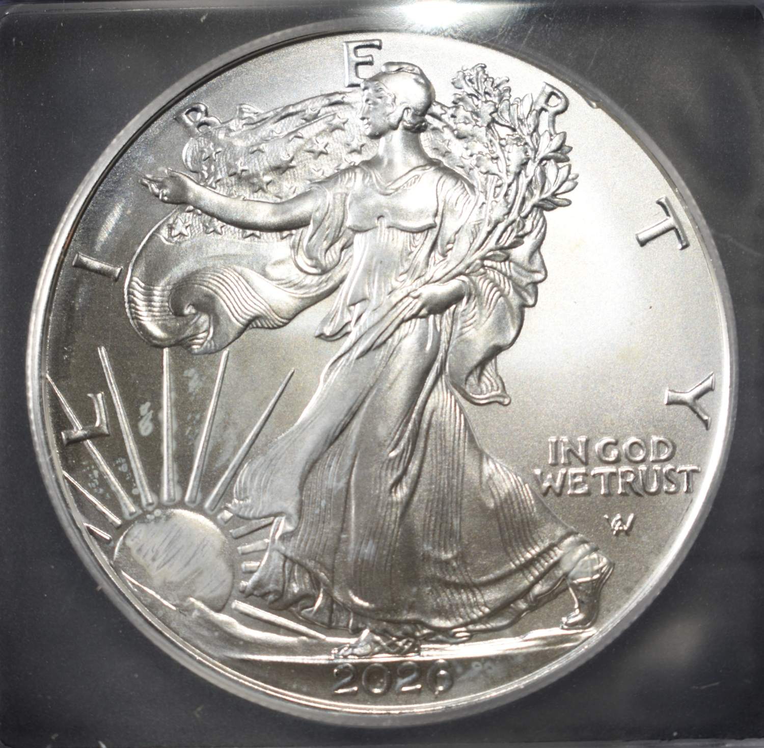 2026 AMERICAN SILVER EAGLE ICG MS70