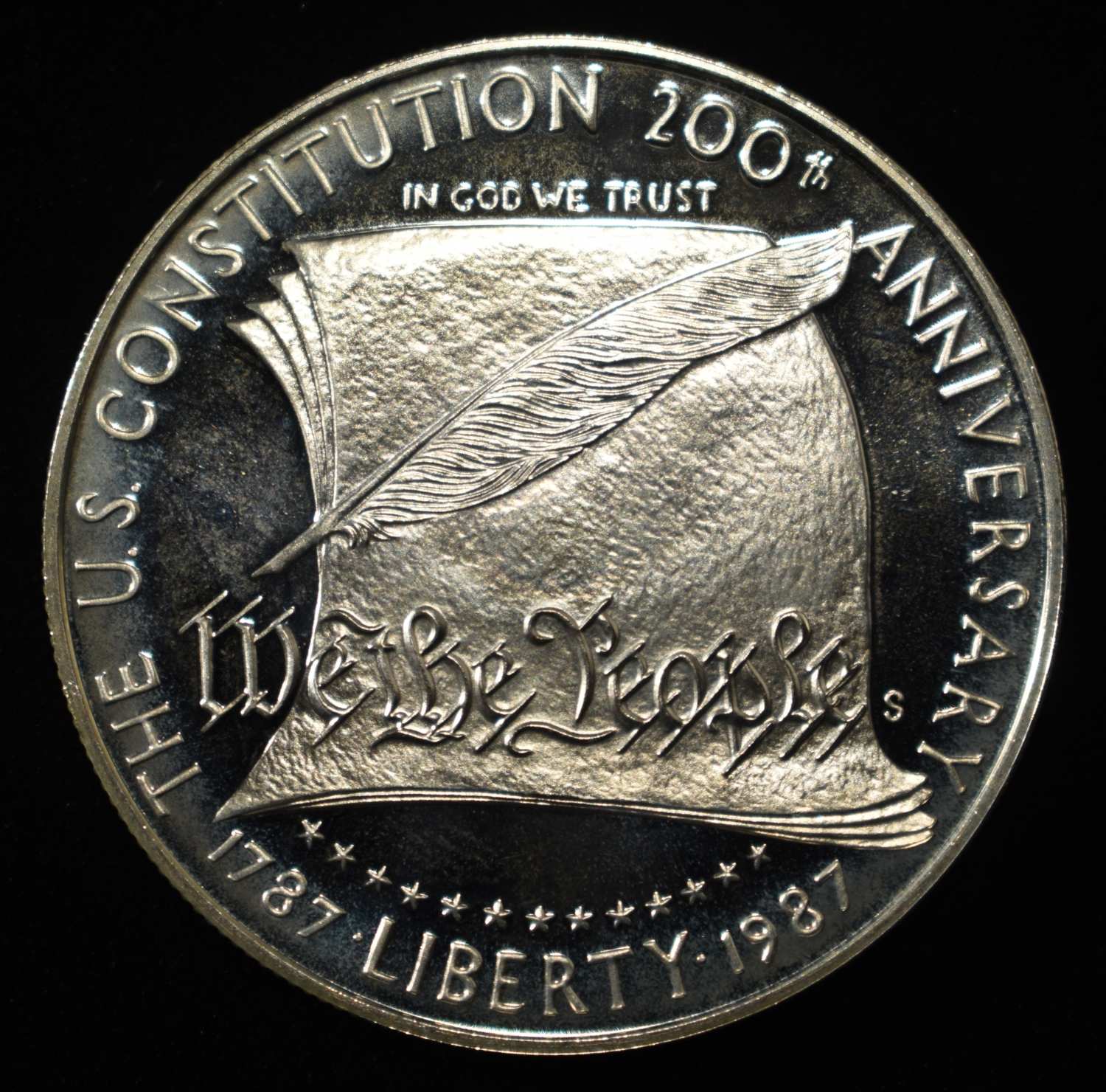 1987-S $1 PROOF CONSTITUTION COMMEM