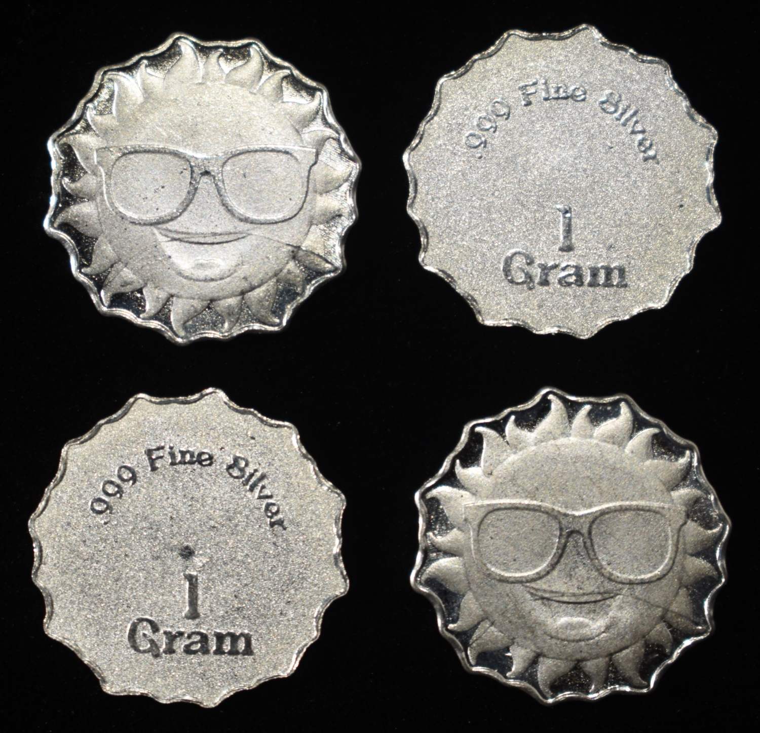 (32) 1 GRAM .999 SILVER