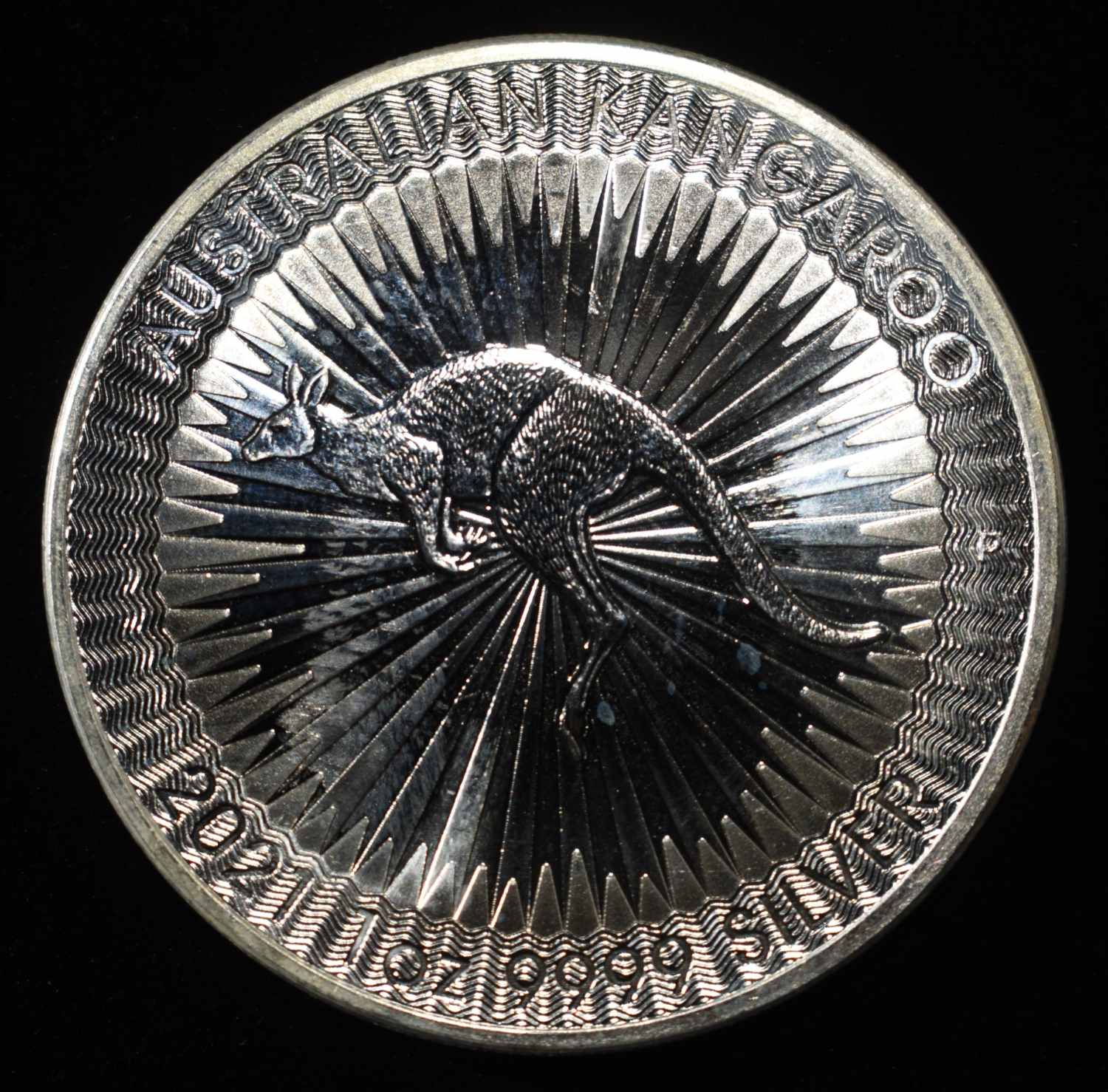 KANGAROO CANADIAN 1 OZ .999 SILVER ROUND