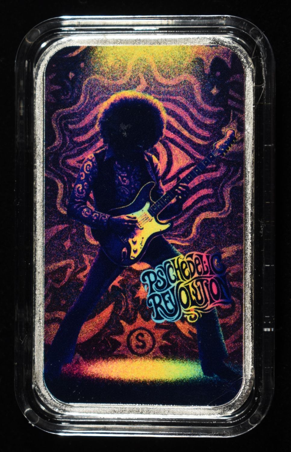 ROCK THROUGH THE AGES 1 OZ .999 SILVER BAR