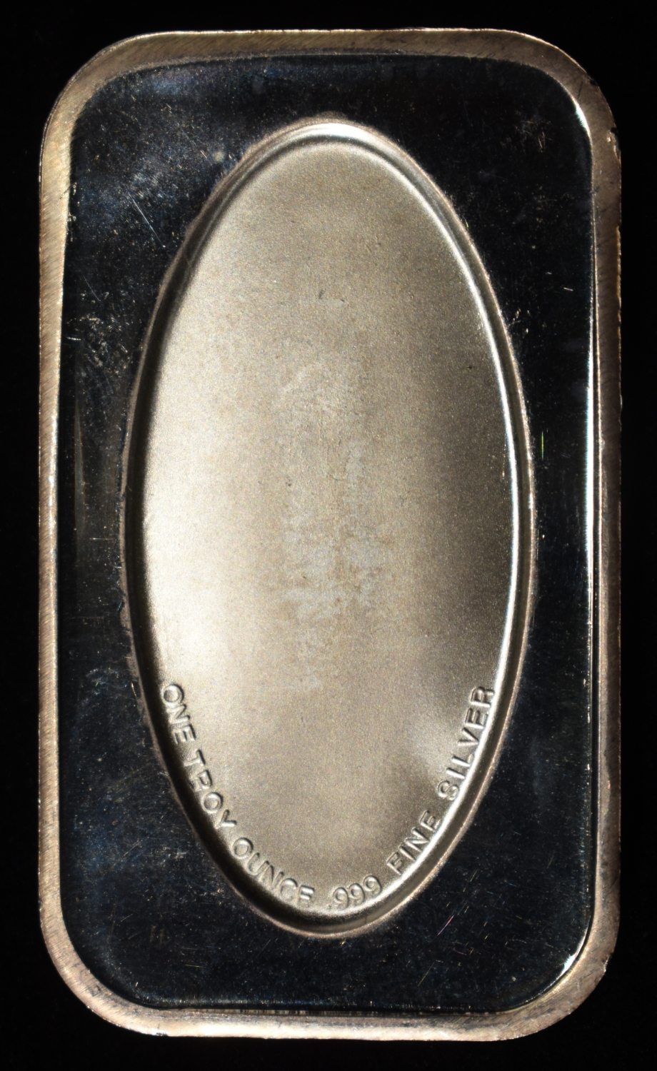 JESUS ON CROSS 1 OZ .999 SILVER BAR