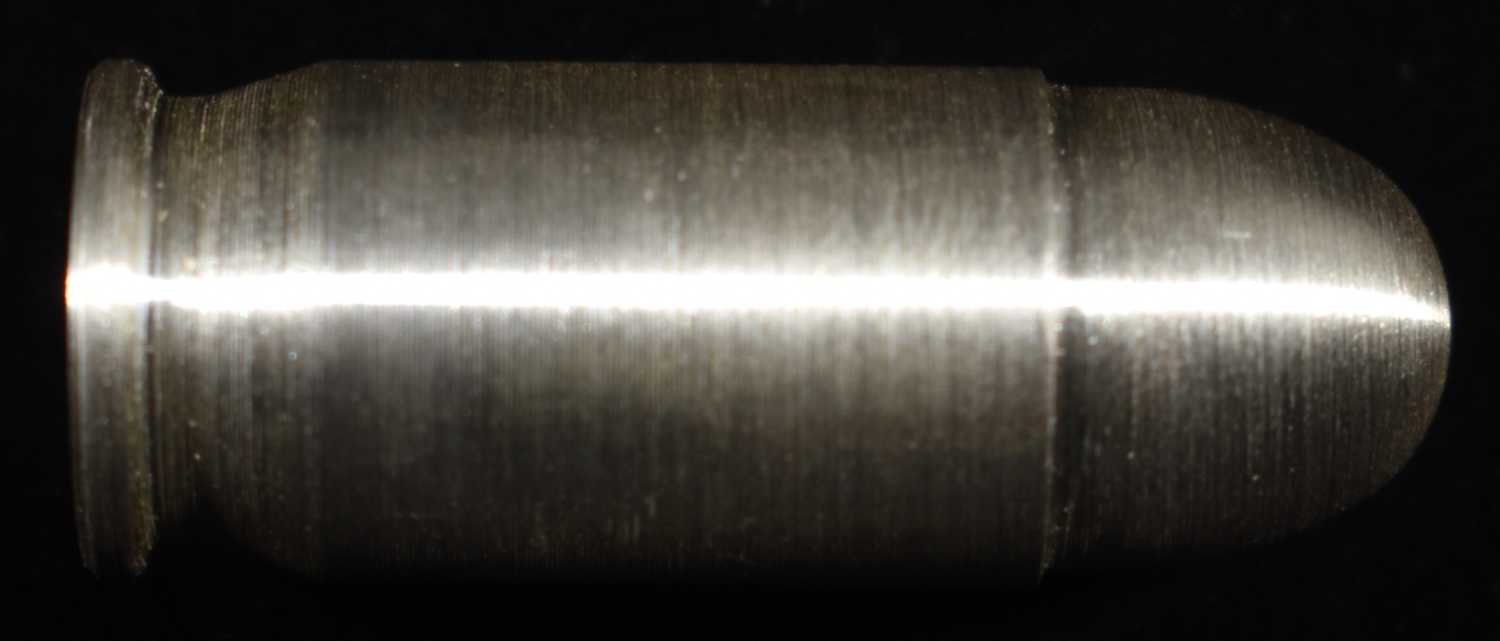 45 CAL BULLET 1 OZ .999 SILVER