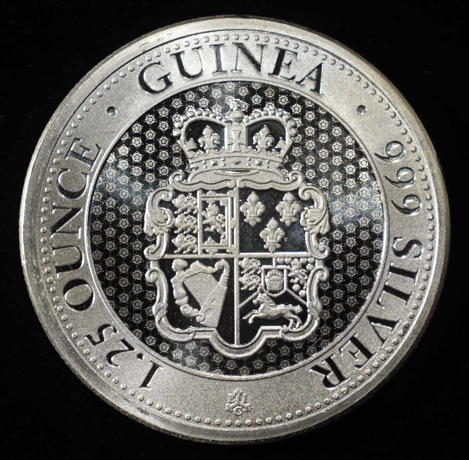 2021 GUINEA 1.25 OZ .999 SILVER ROUND