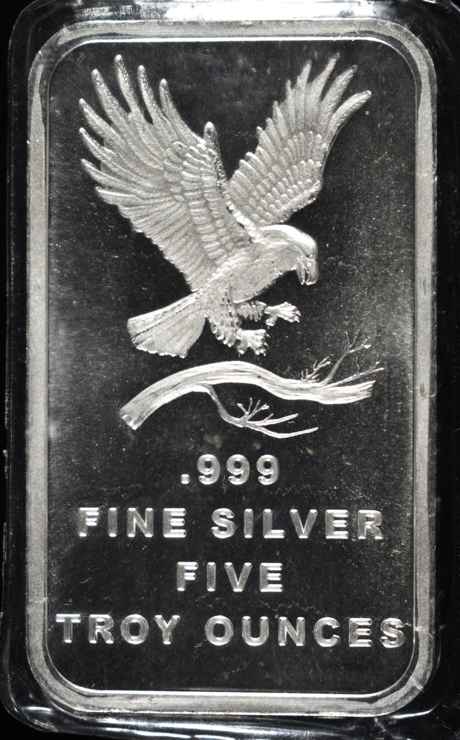 SILVERTOWNE 5 OZ .999 SILVER BAR