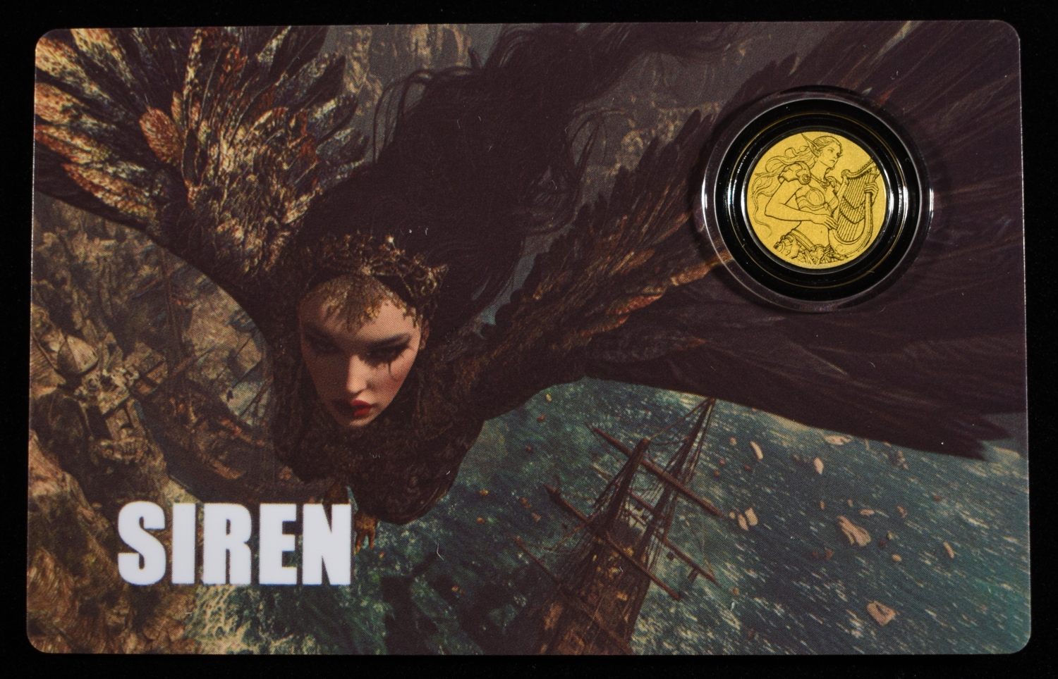 (5) SIREN 2026 $12 GOLD 1/1000TH OZ